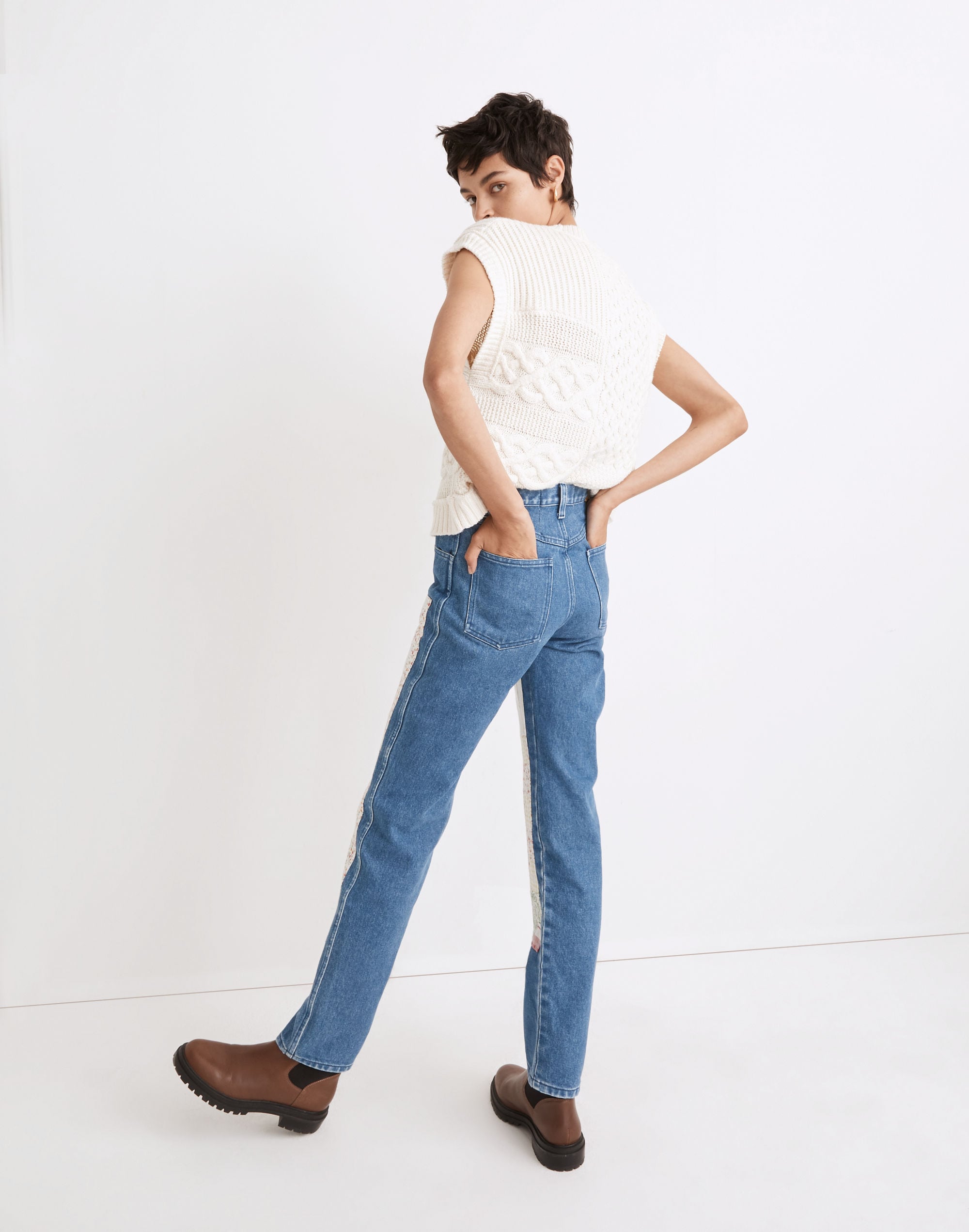 Carleen Patchwork Jeans