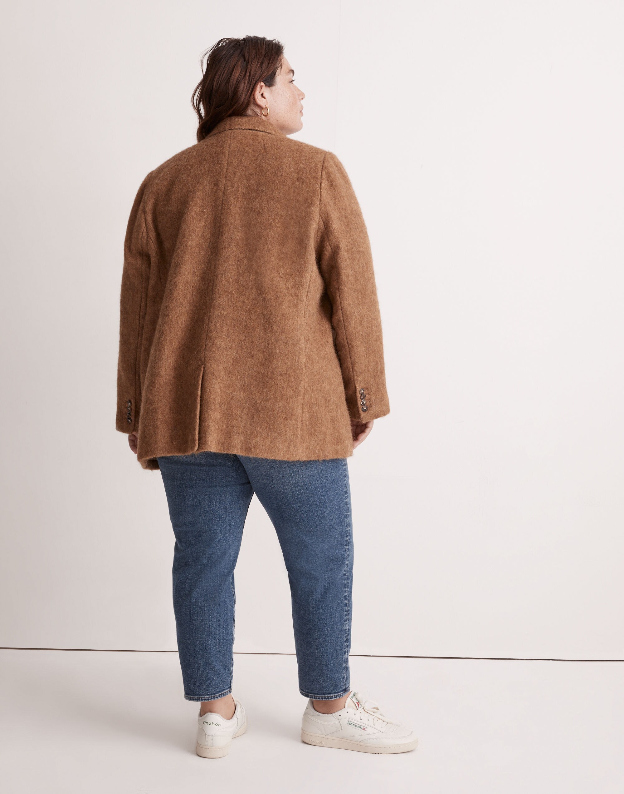 Plus Boucl&eacute; Larsen Blazer