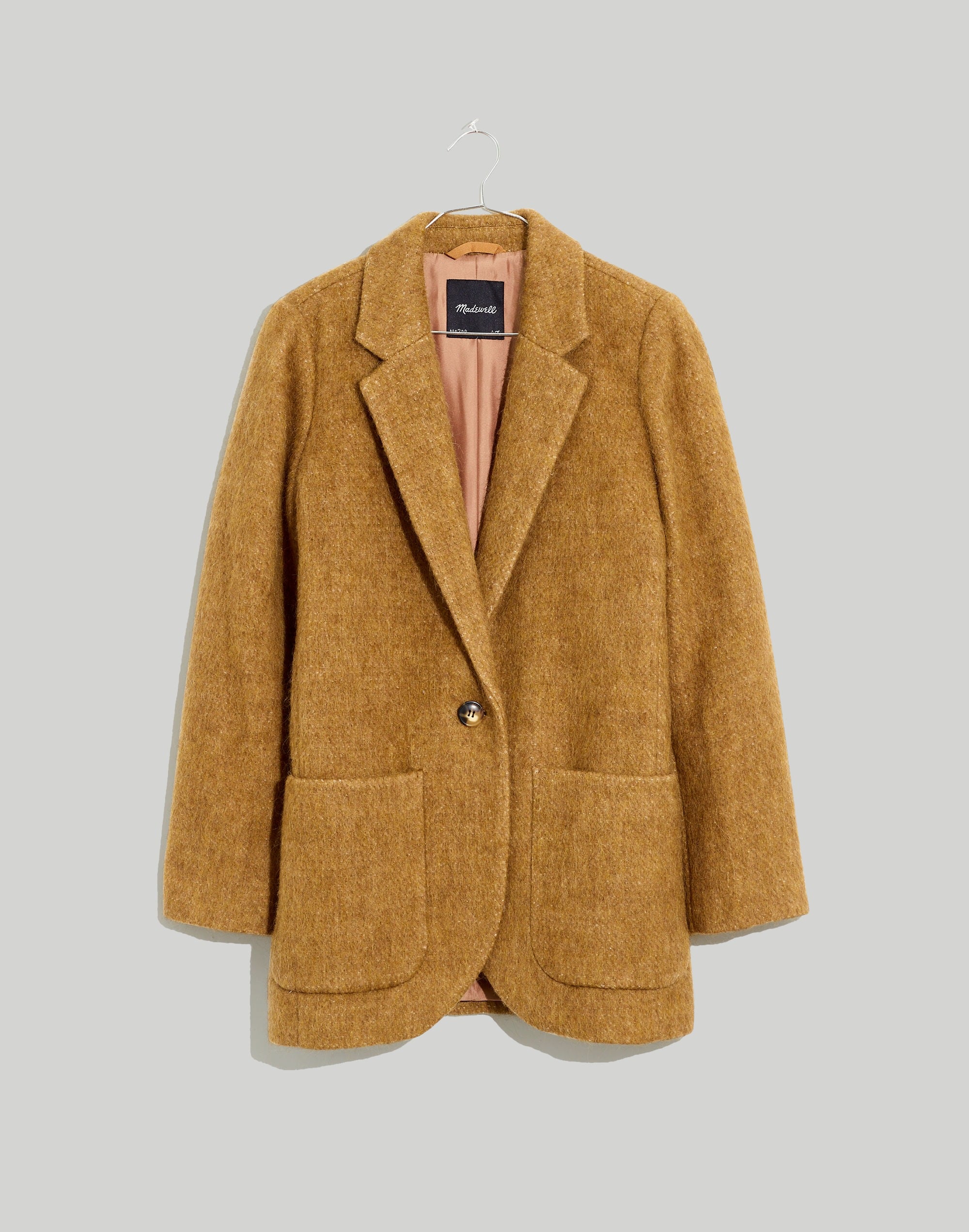 Plus Boucl&eacute; Larsen Blazer
