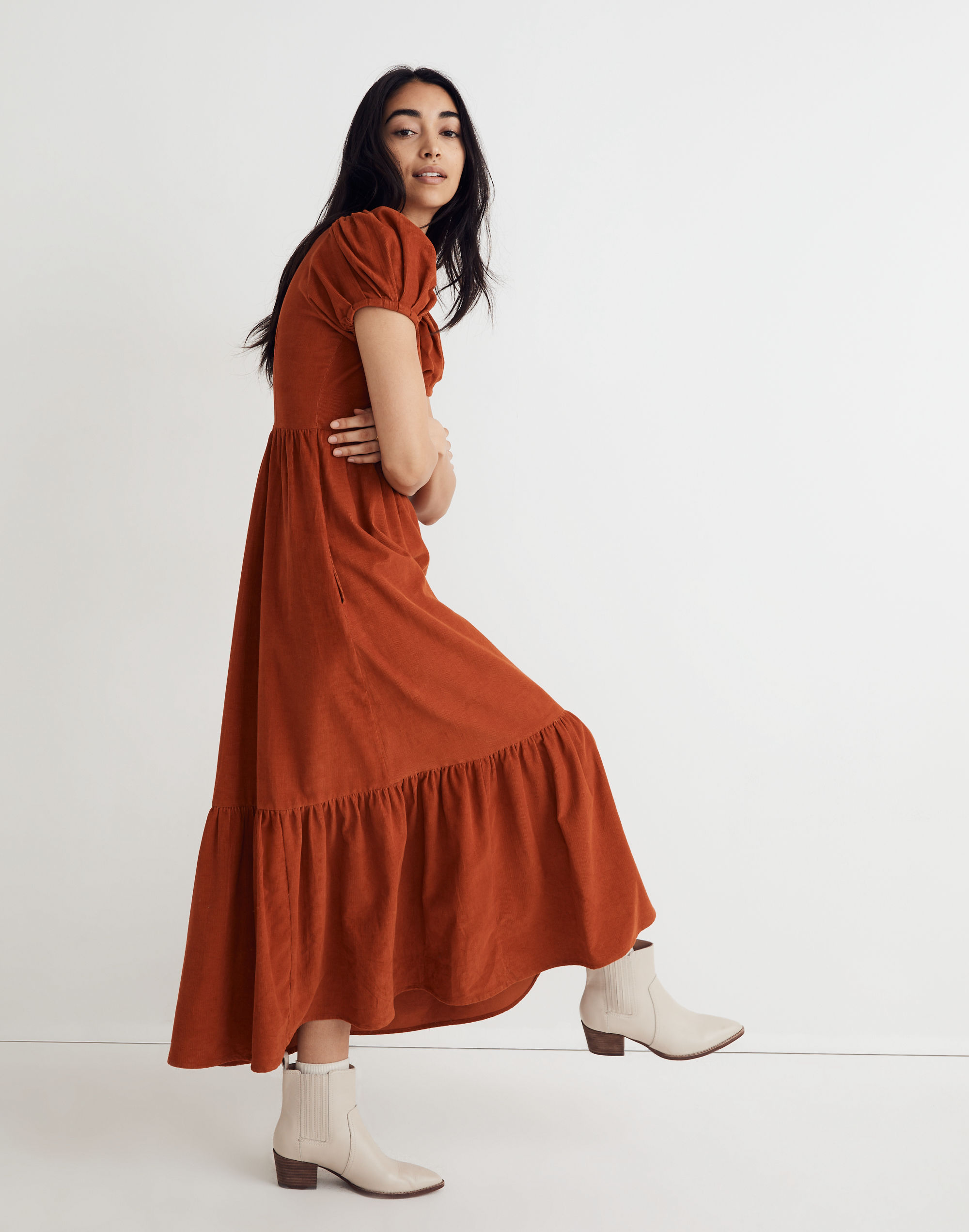 Banjanan Corduroy Franklin Dress