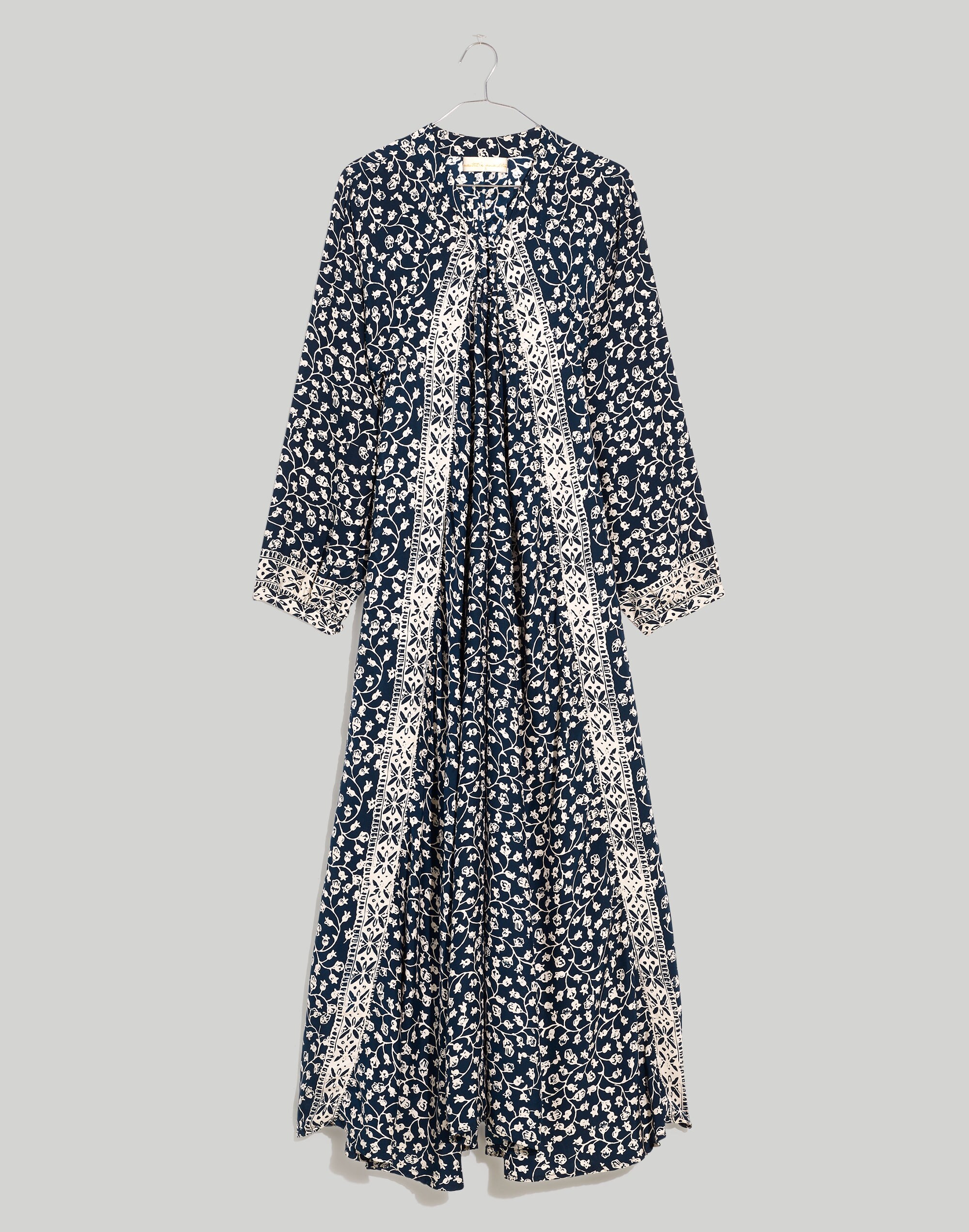 Natalie Martin Silk Fiore Maxi Dress