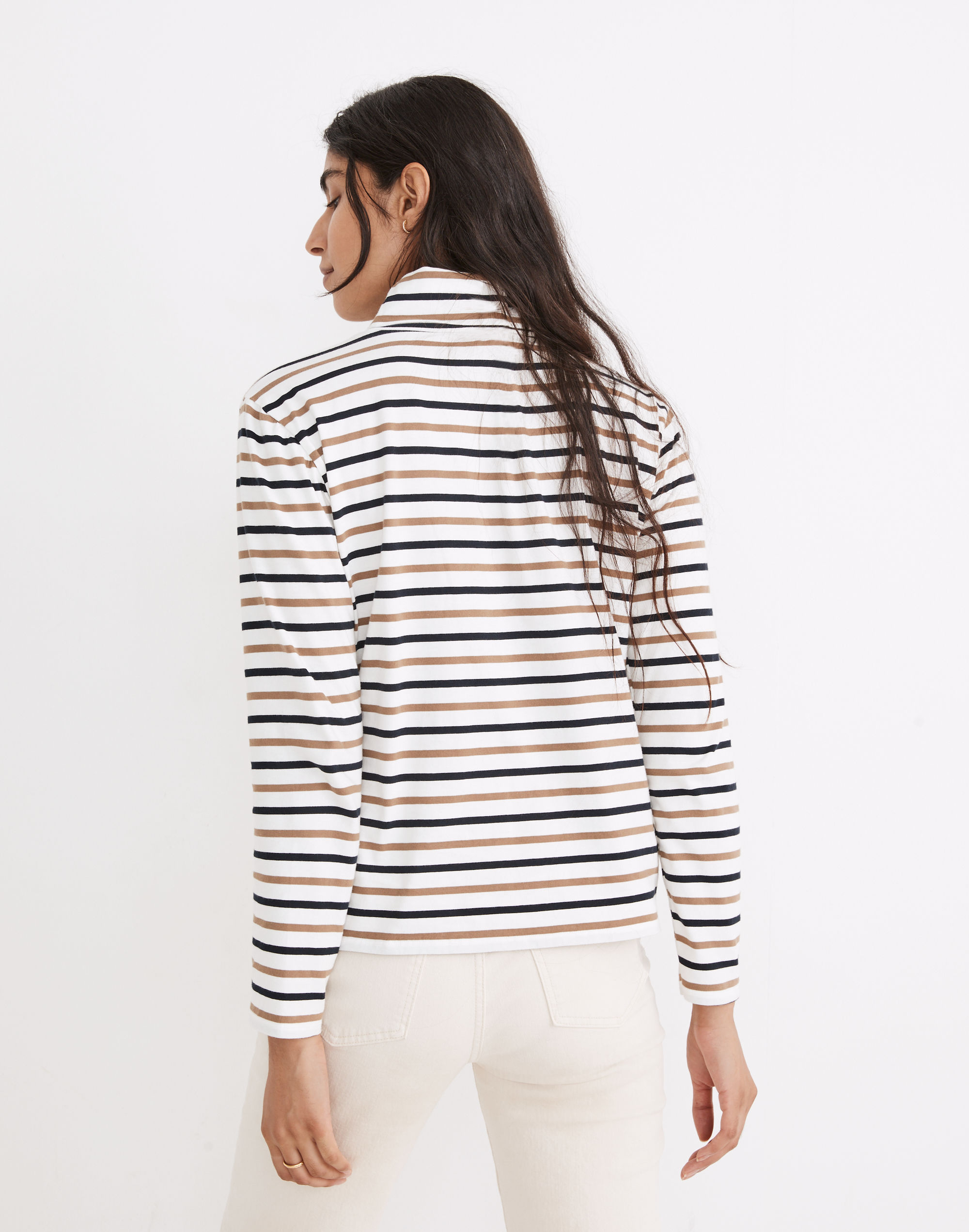 Kule Striped Turtleneck