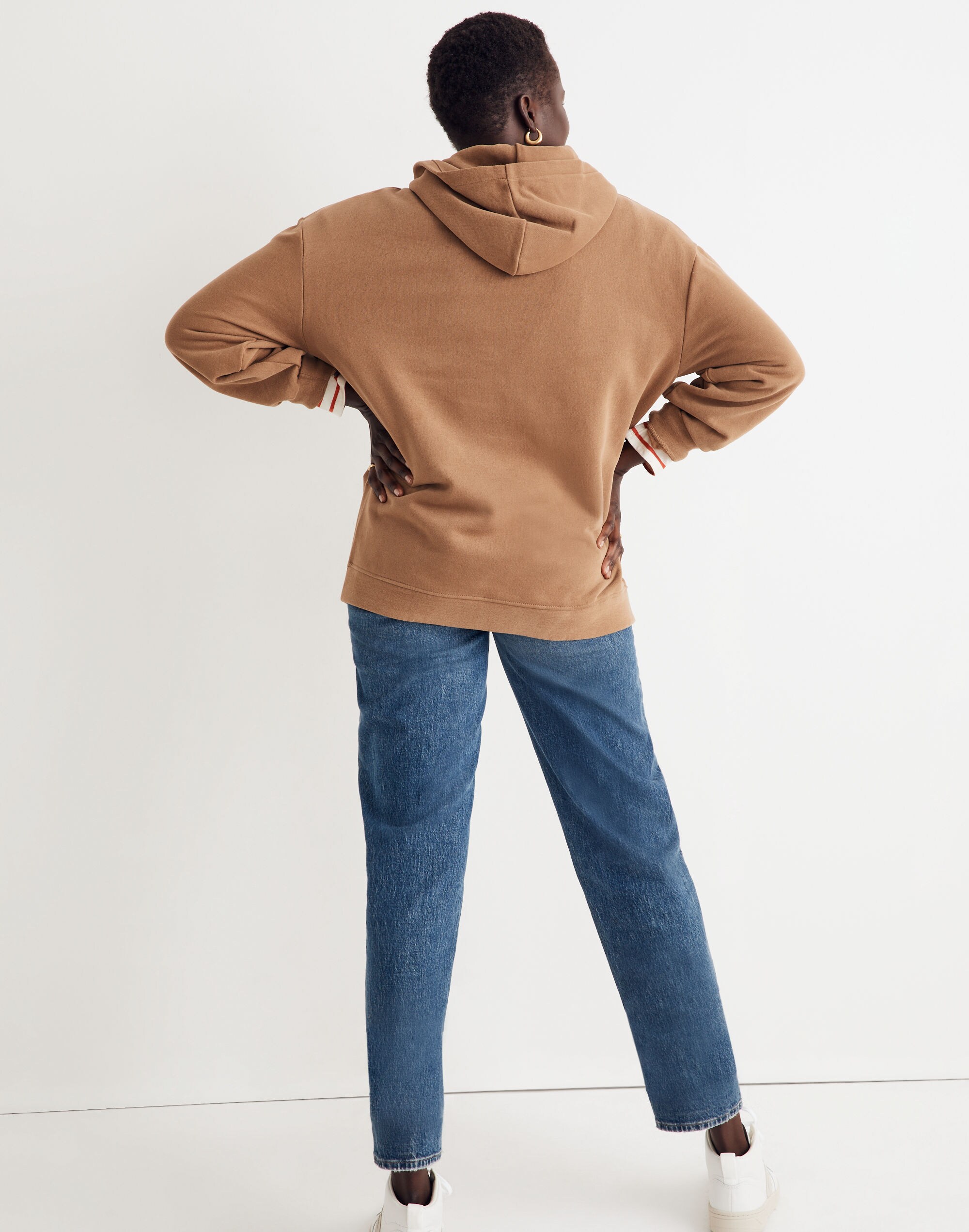 Kule Organic Cotton Takeout Hoodie Sweatshirt