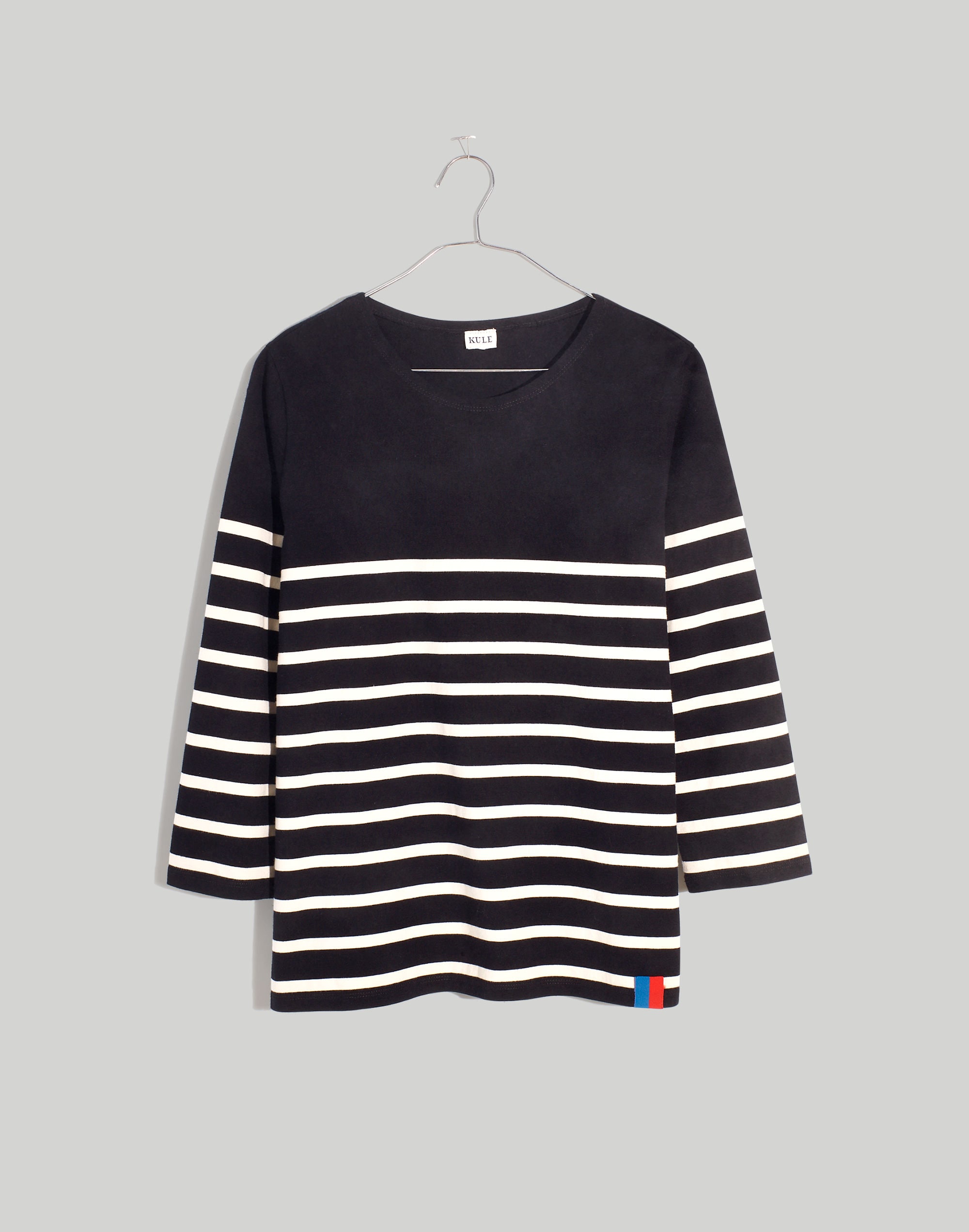kule classic stripe long-sleeve shirt