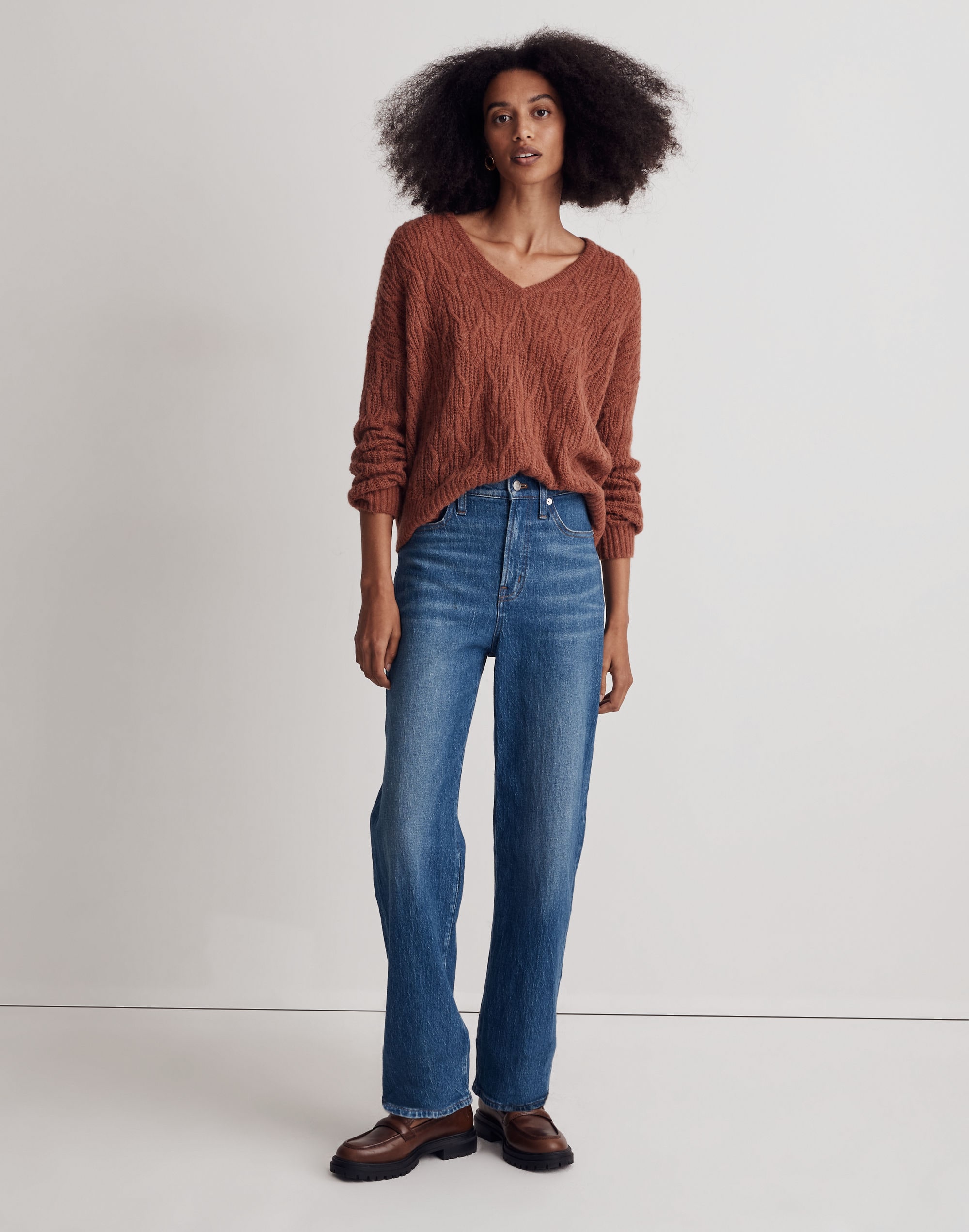 Alna V-Neck Sweater