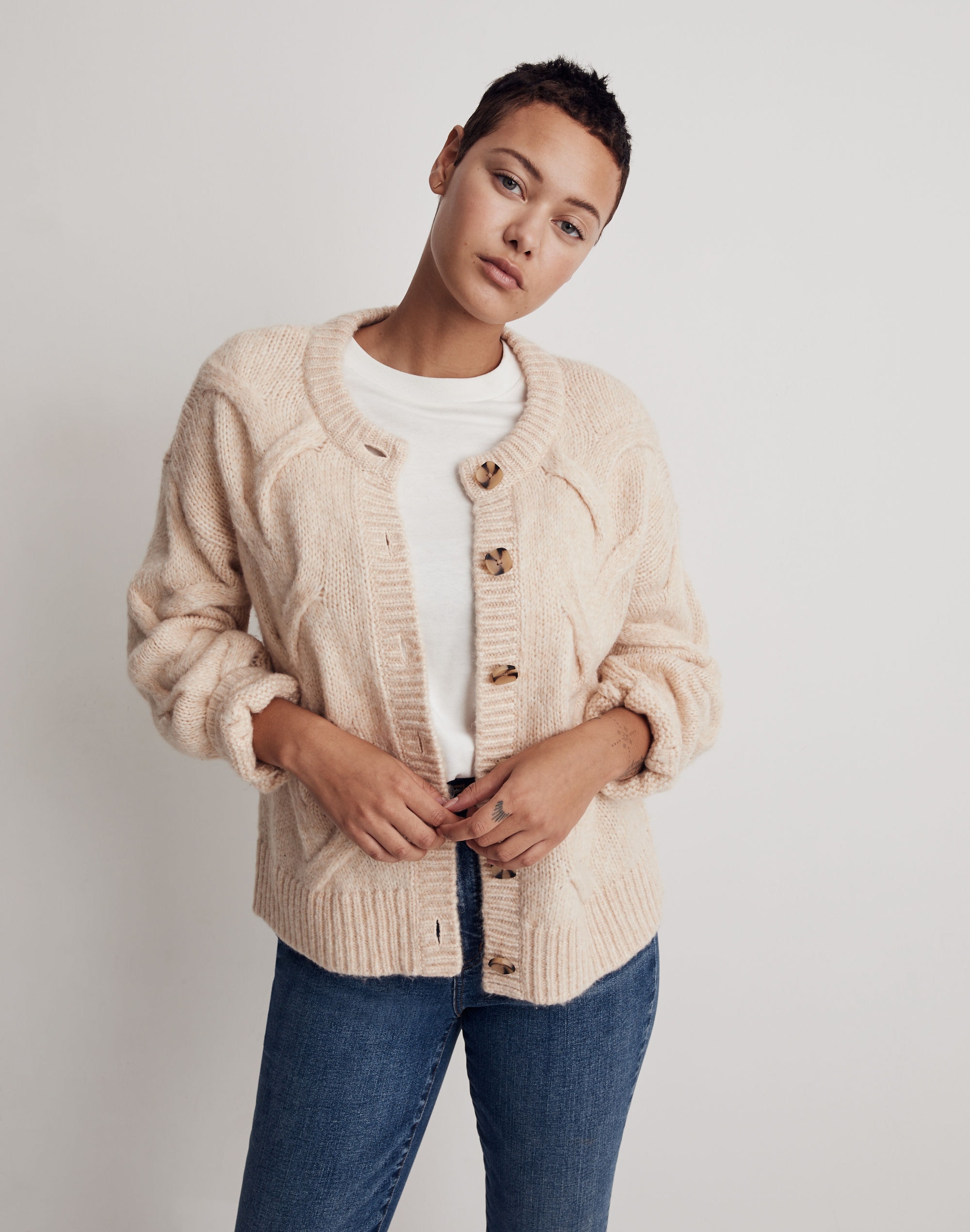 Cable Ashmont Cardigan Sweater