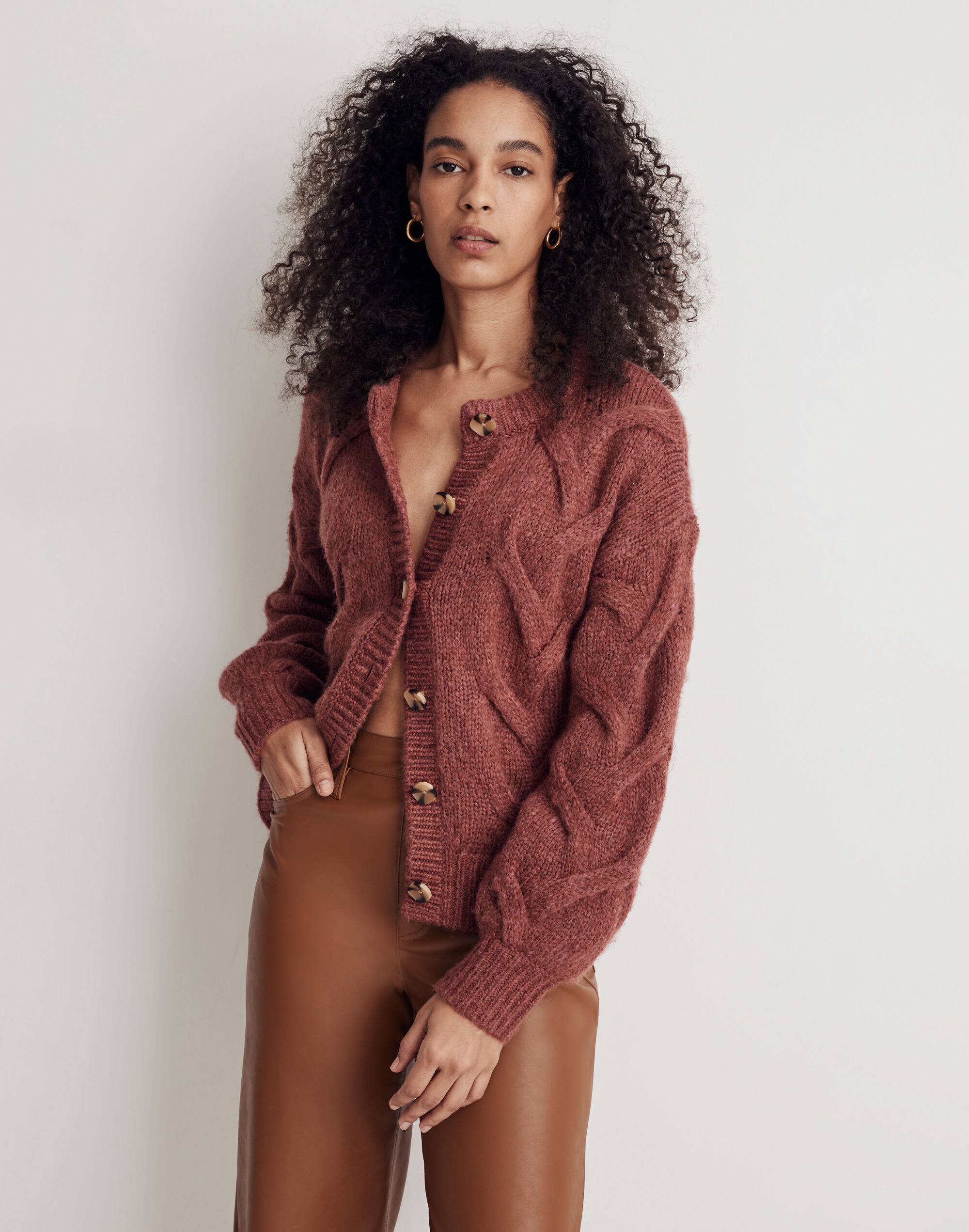 Cable Ashmont Cardigan Sweater