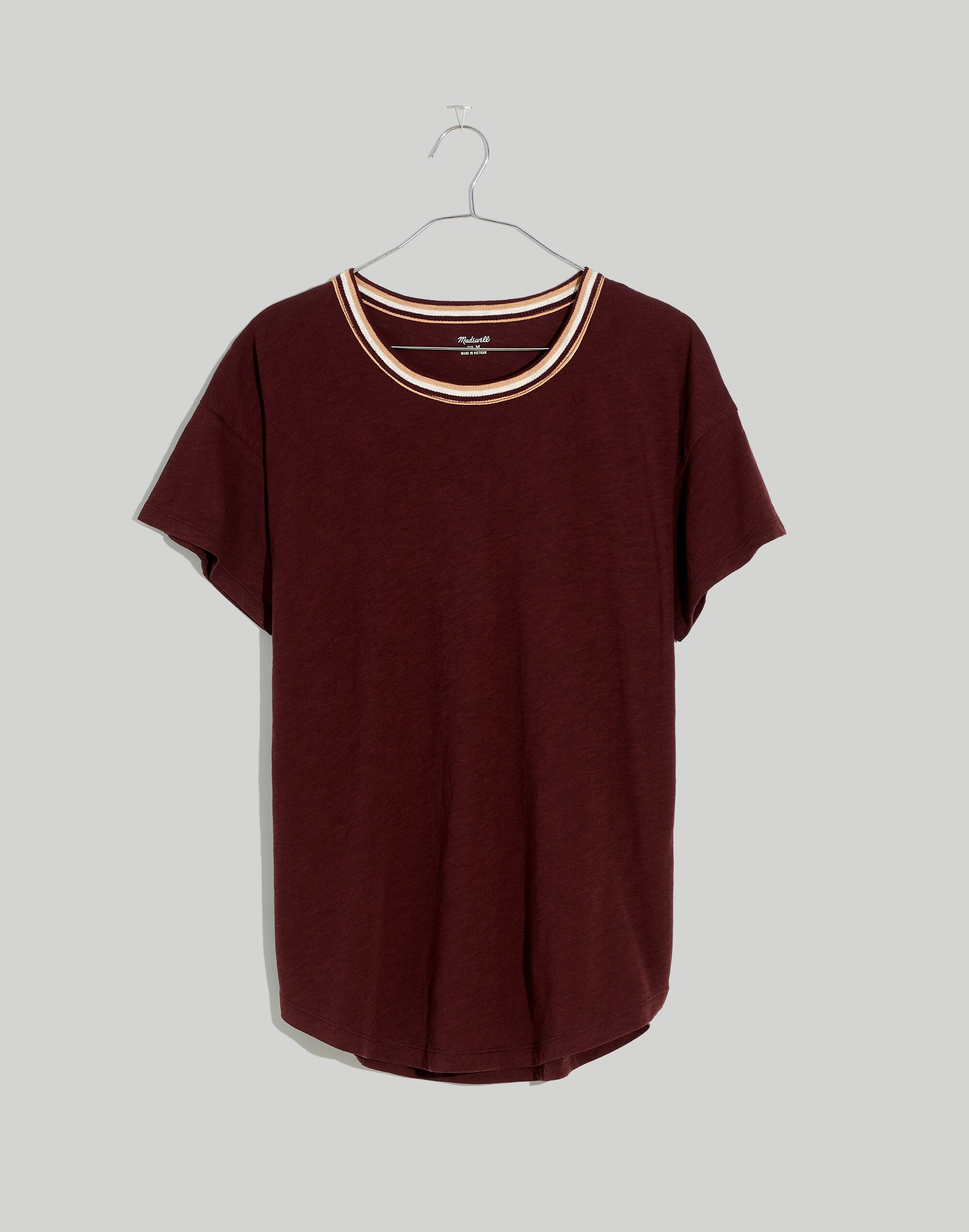 whisper crewneck tee