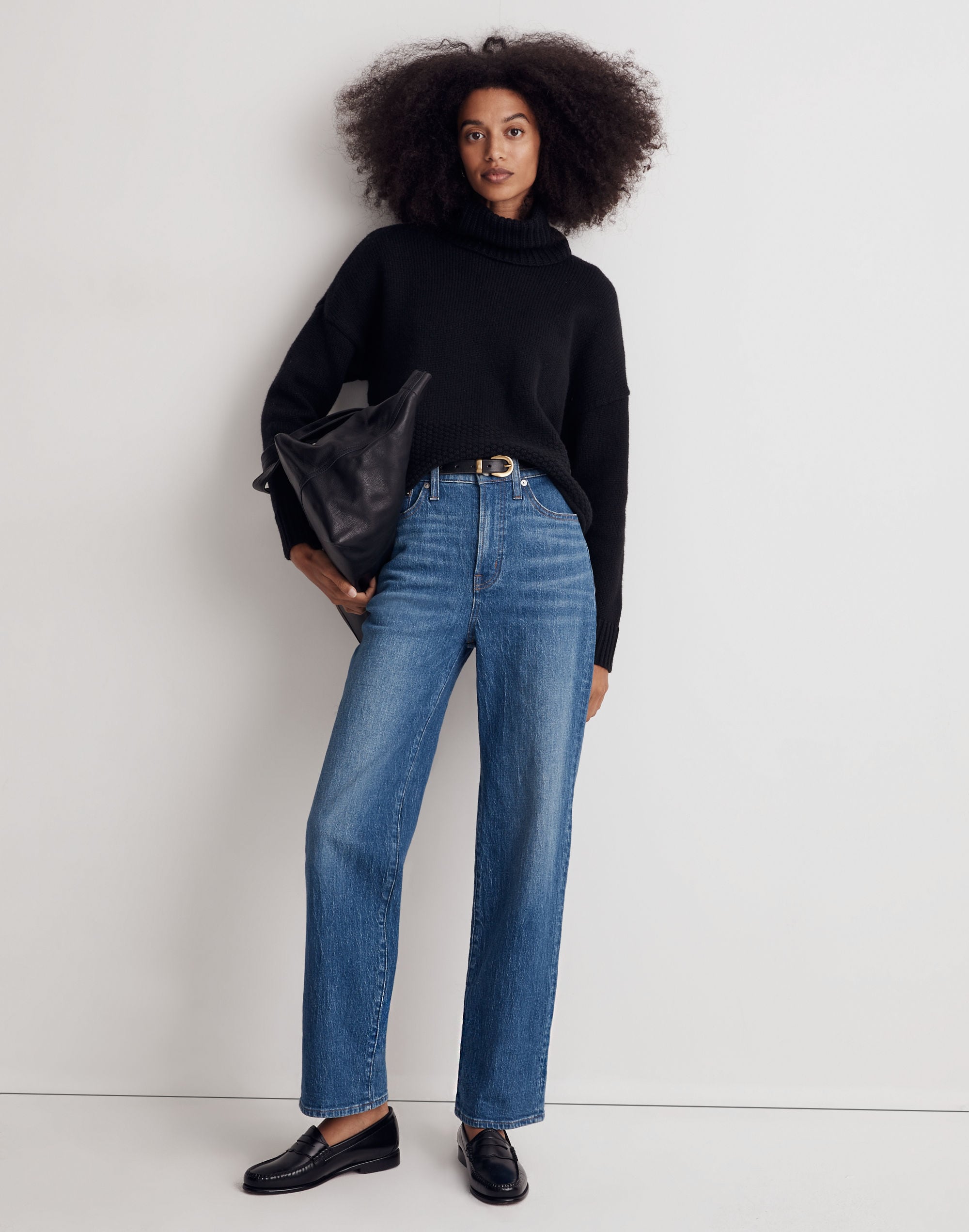 Sadler Turtleneck Sweater | Madewell