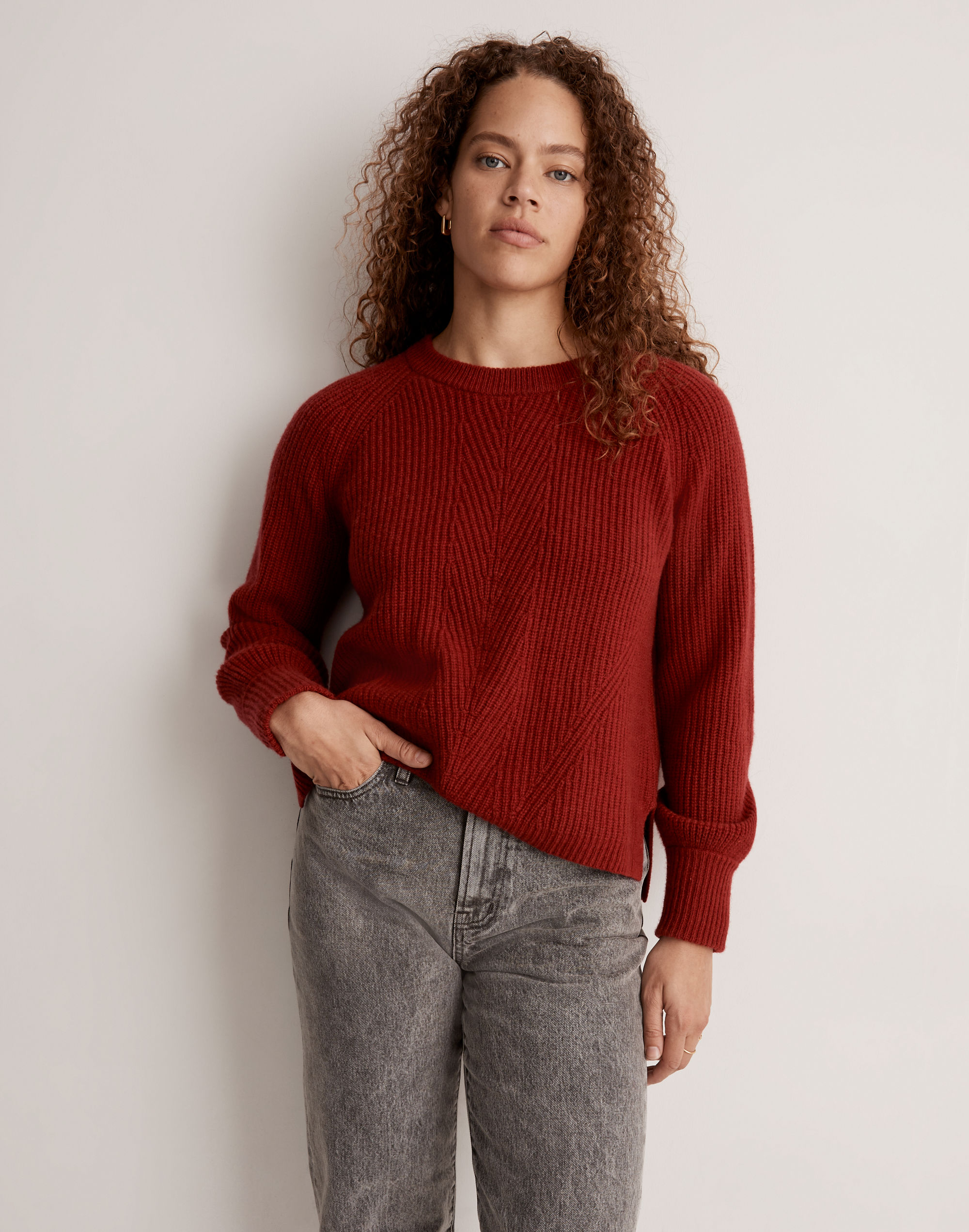 (Re)sourced Cashmere Fisherman Sweater