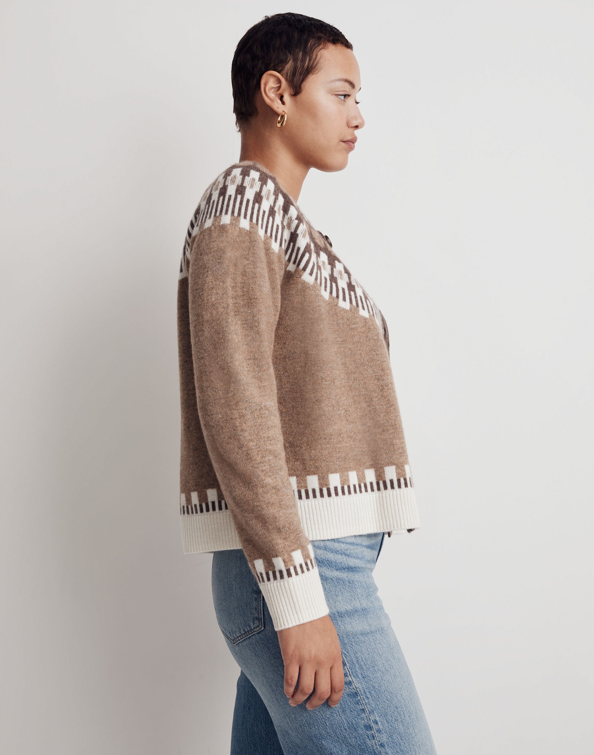 Fair Isle Frankfort Cardigan Sweater