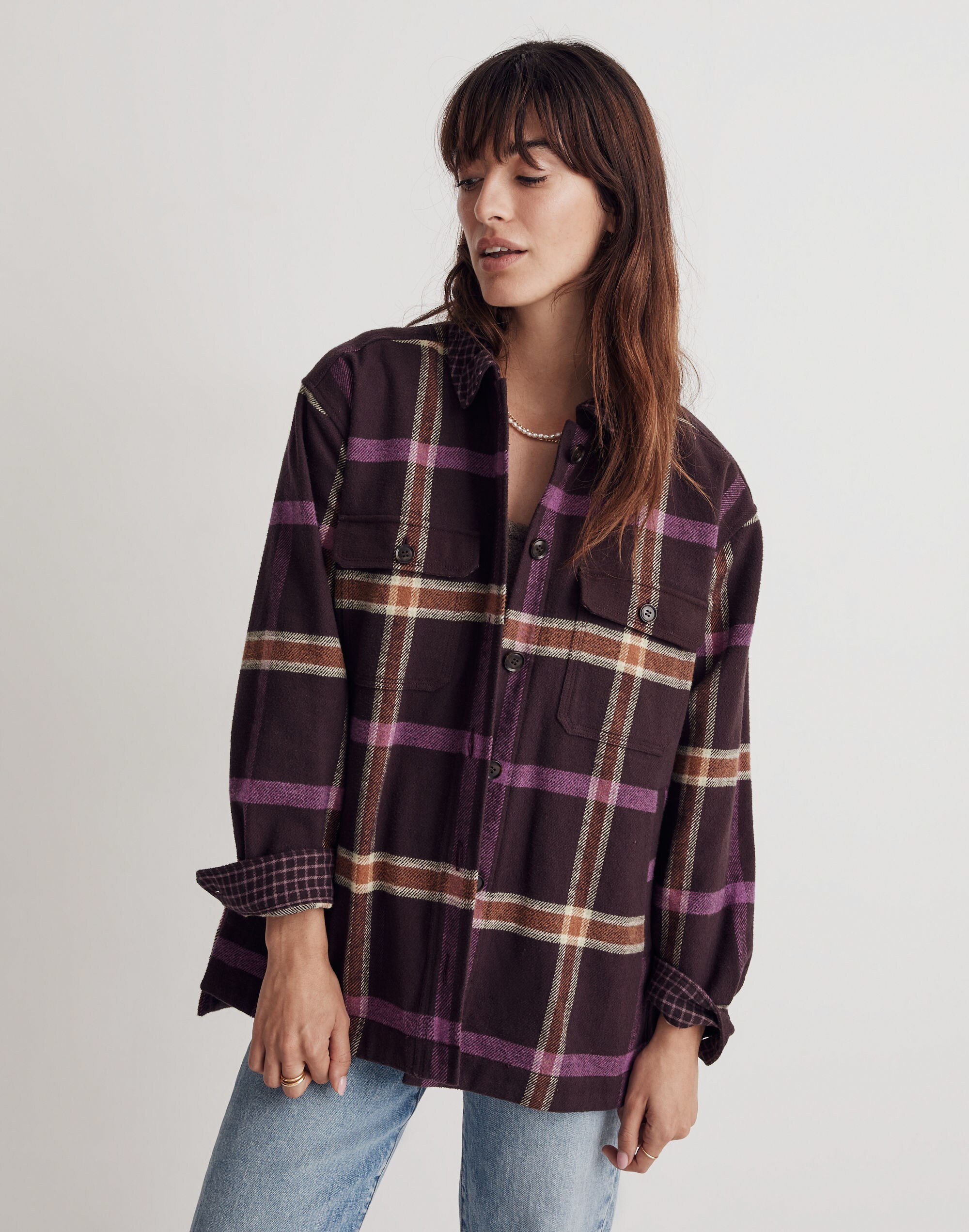 Rigby Shirt-Jacket in Plaid