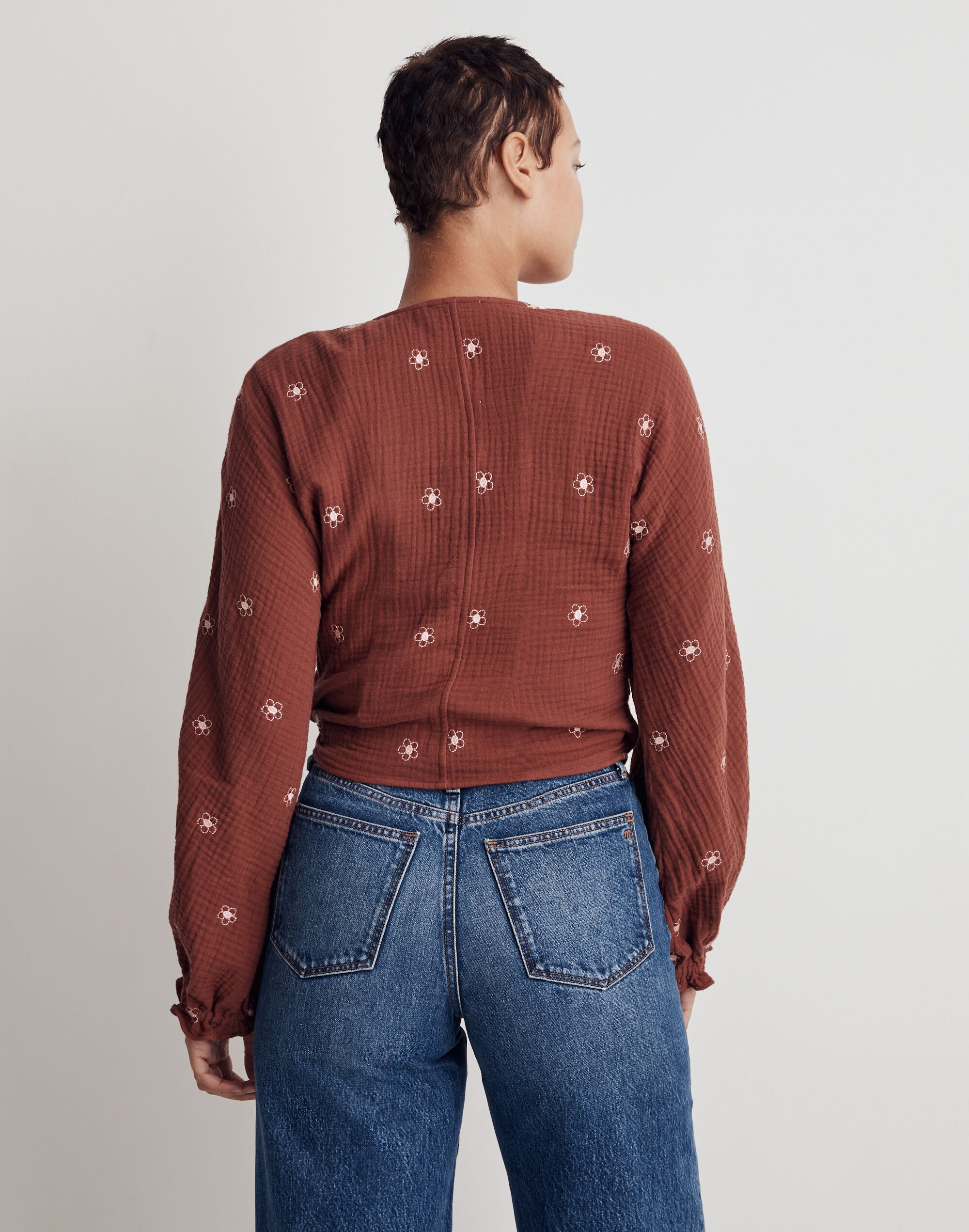 Lightspun Maira Wrap Top