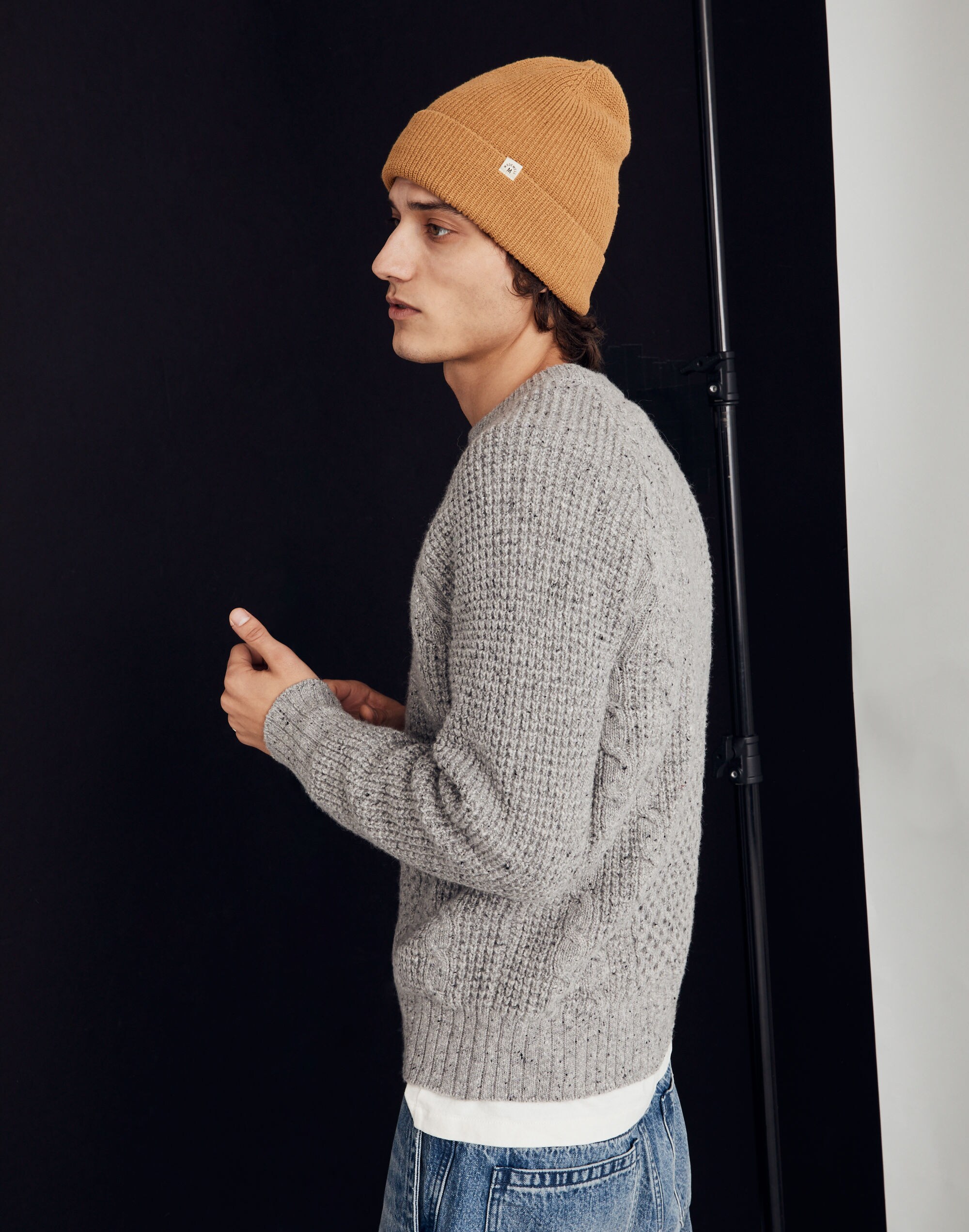 Cableknit Fisherman Sweater