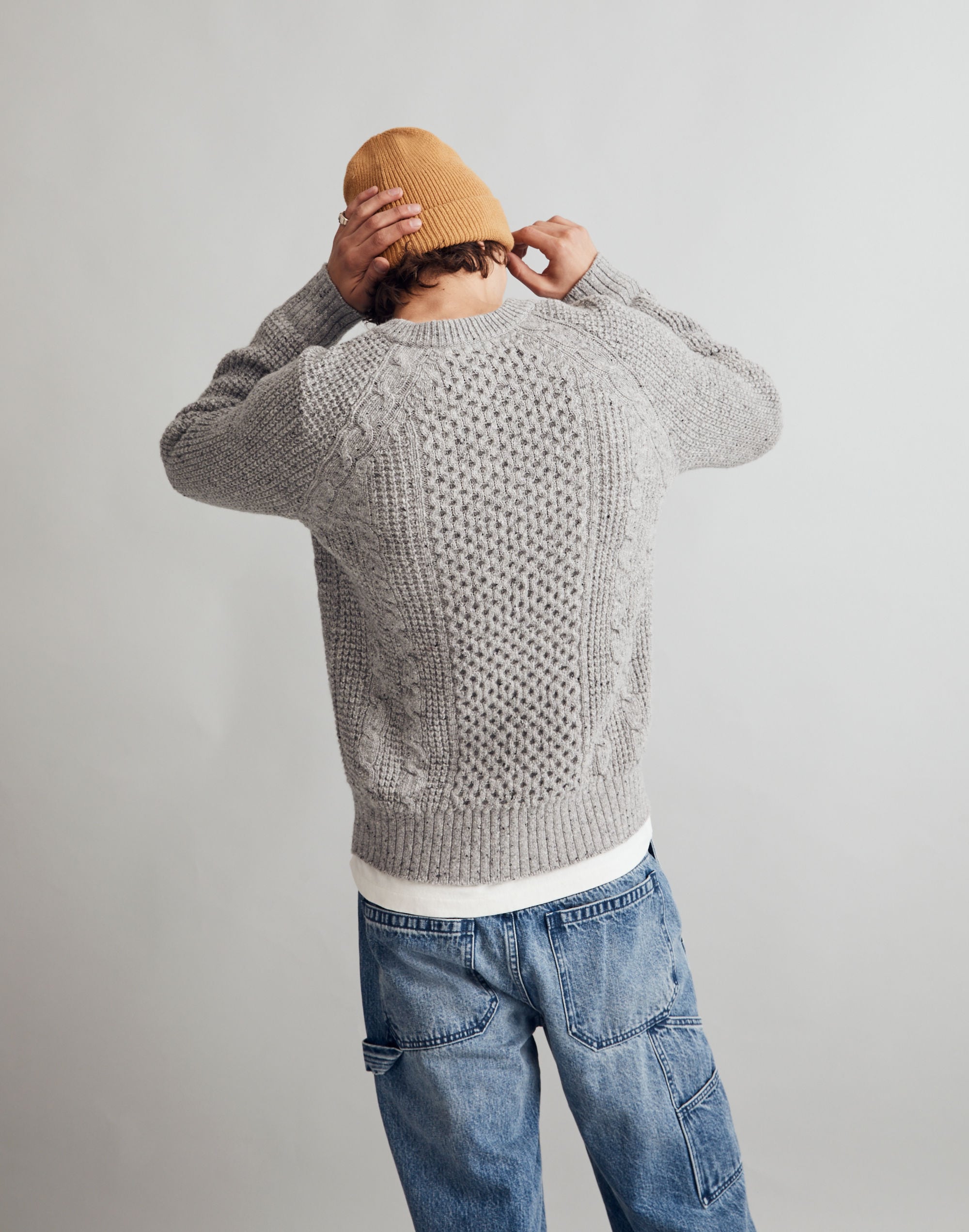 Cableknit Fisherman Sweater