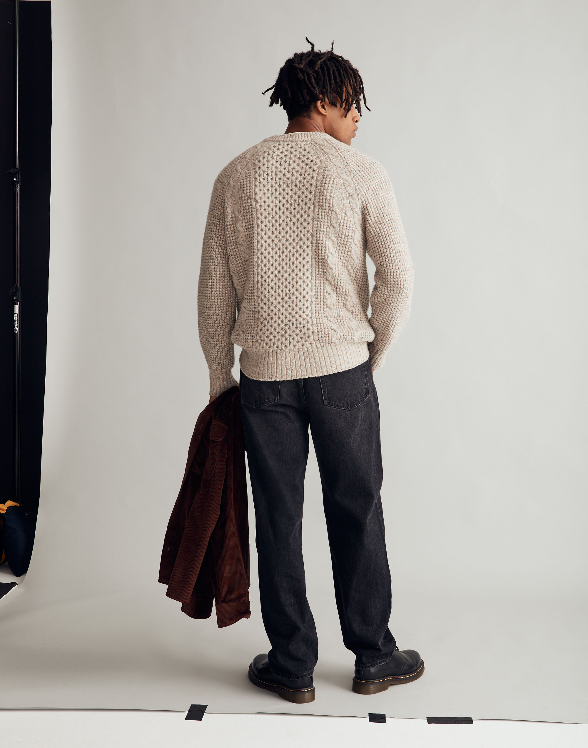 Cableknit Fisherman Sweater