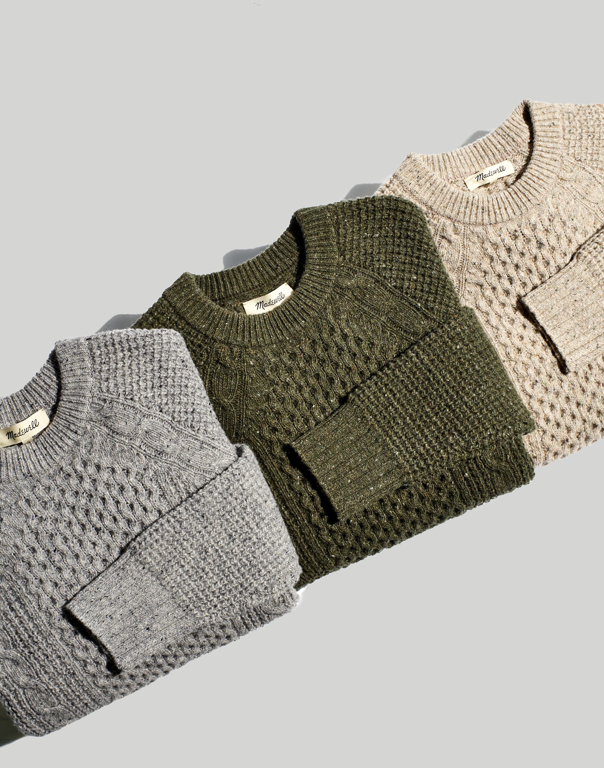 Cableknit Fisherman Sweater