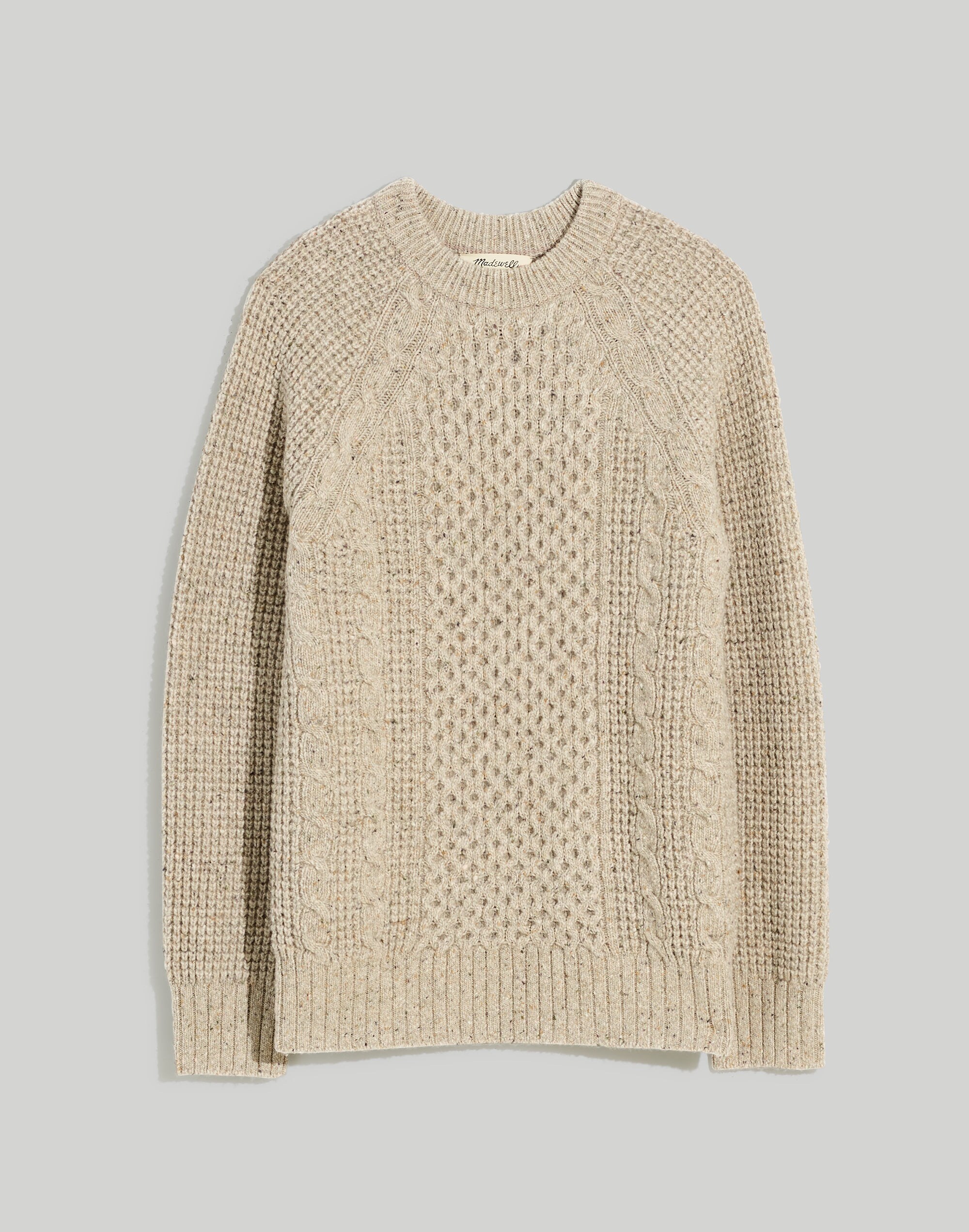 Cableknit Fisherman Sweater