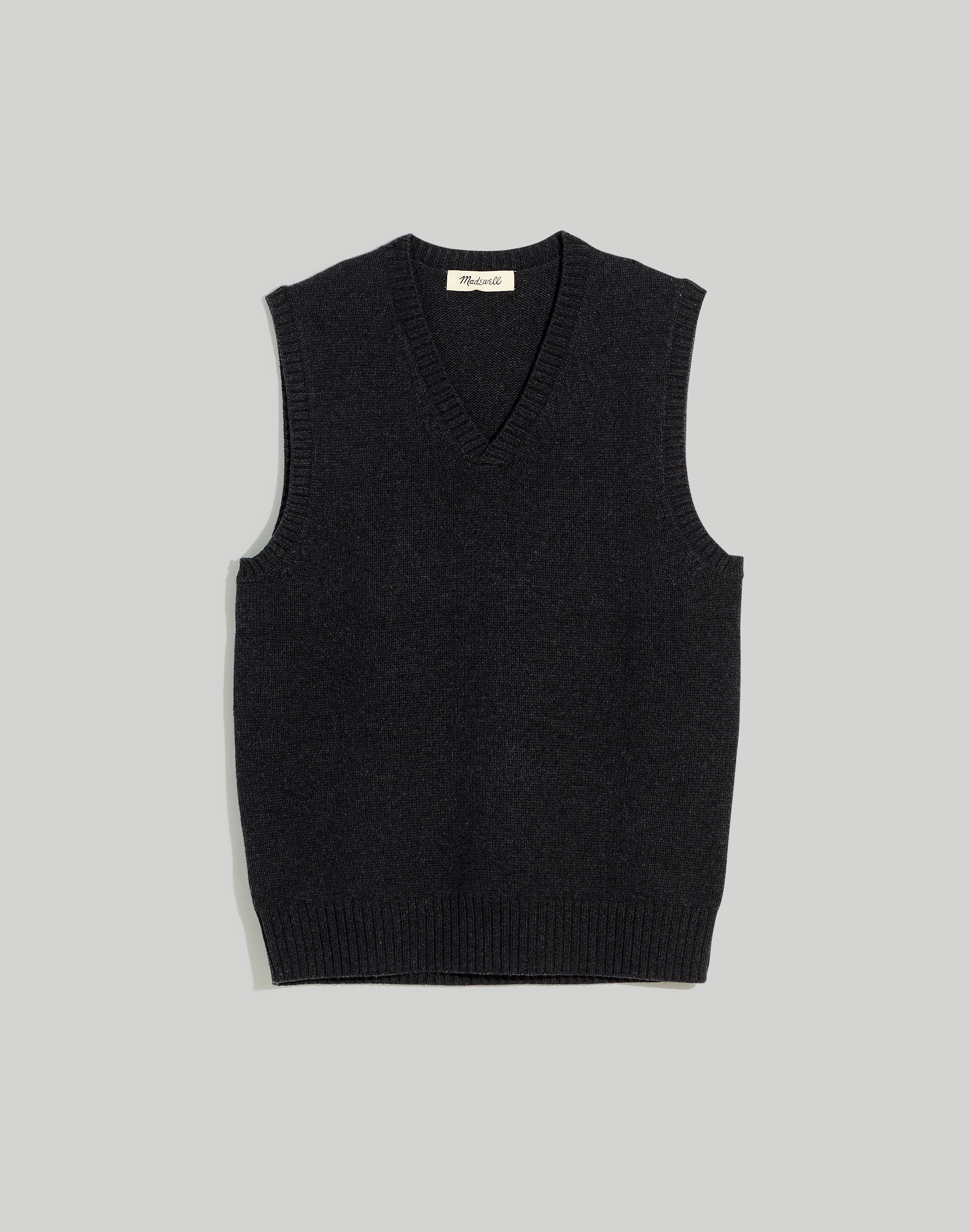 Wool-Blend Sweater Vest