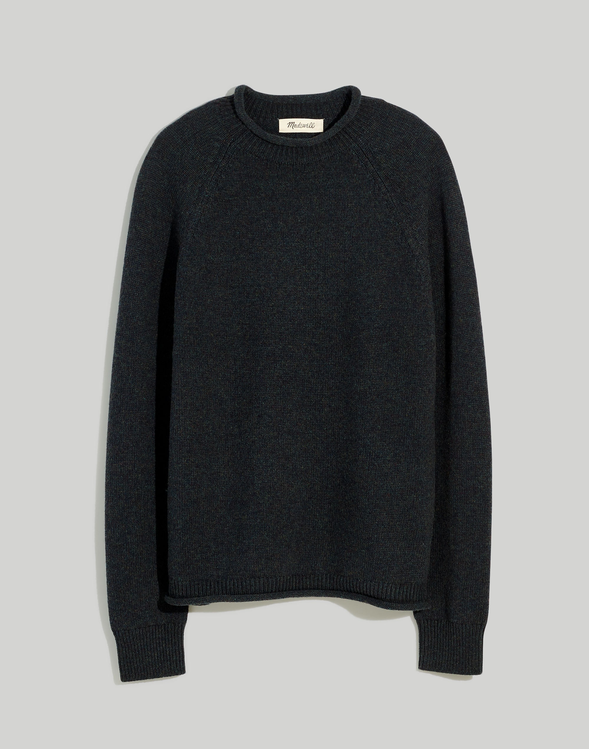 Rolled Mockneck Sweater
