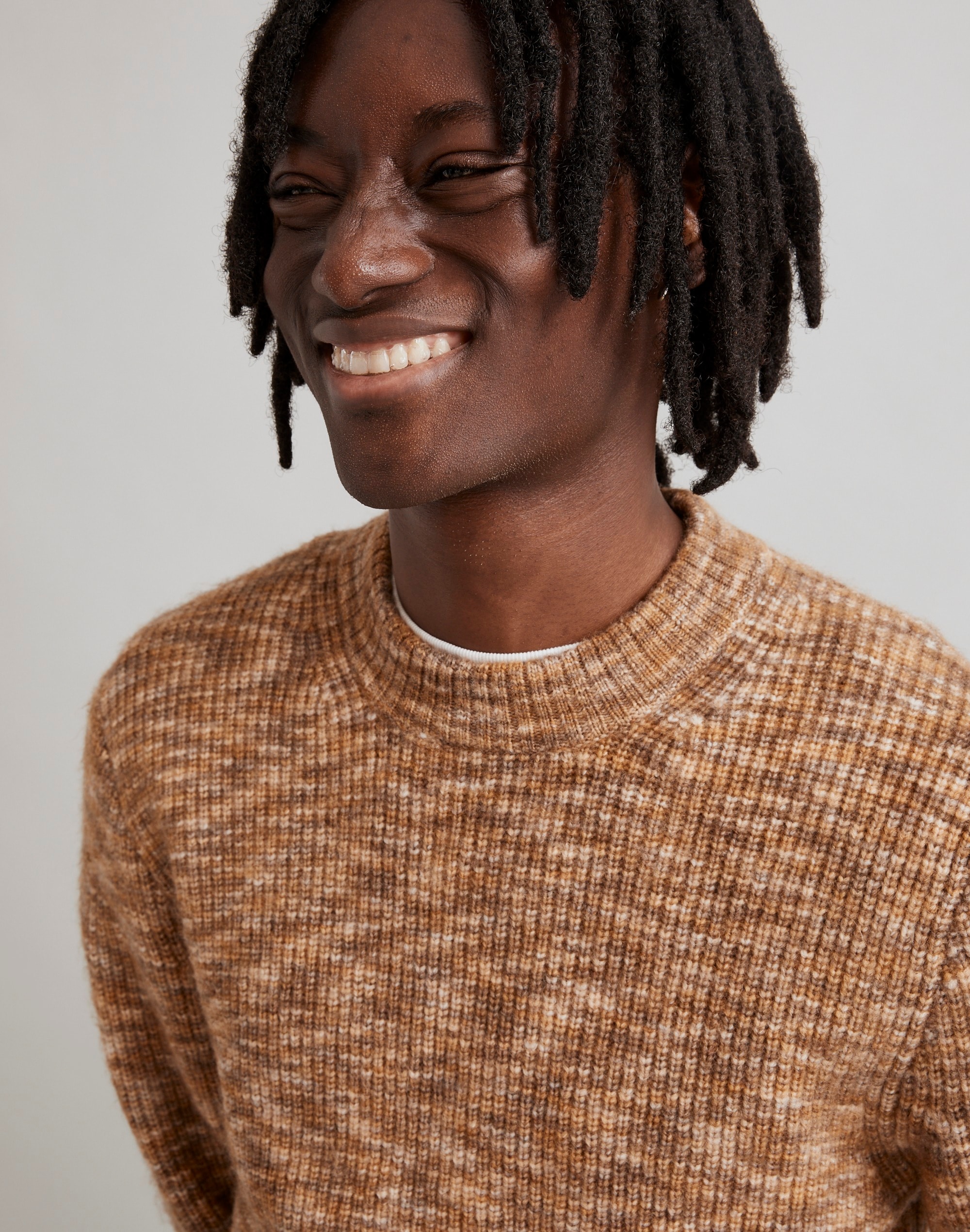 Space-Dyed Oversized Sweater