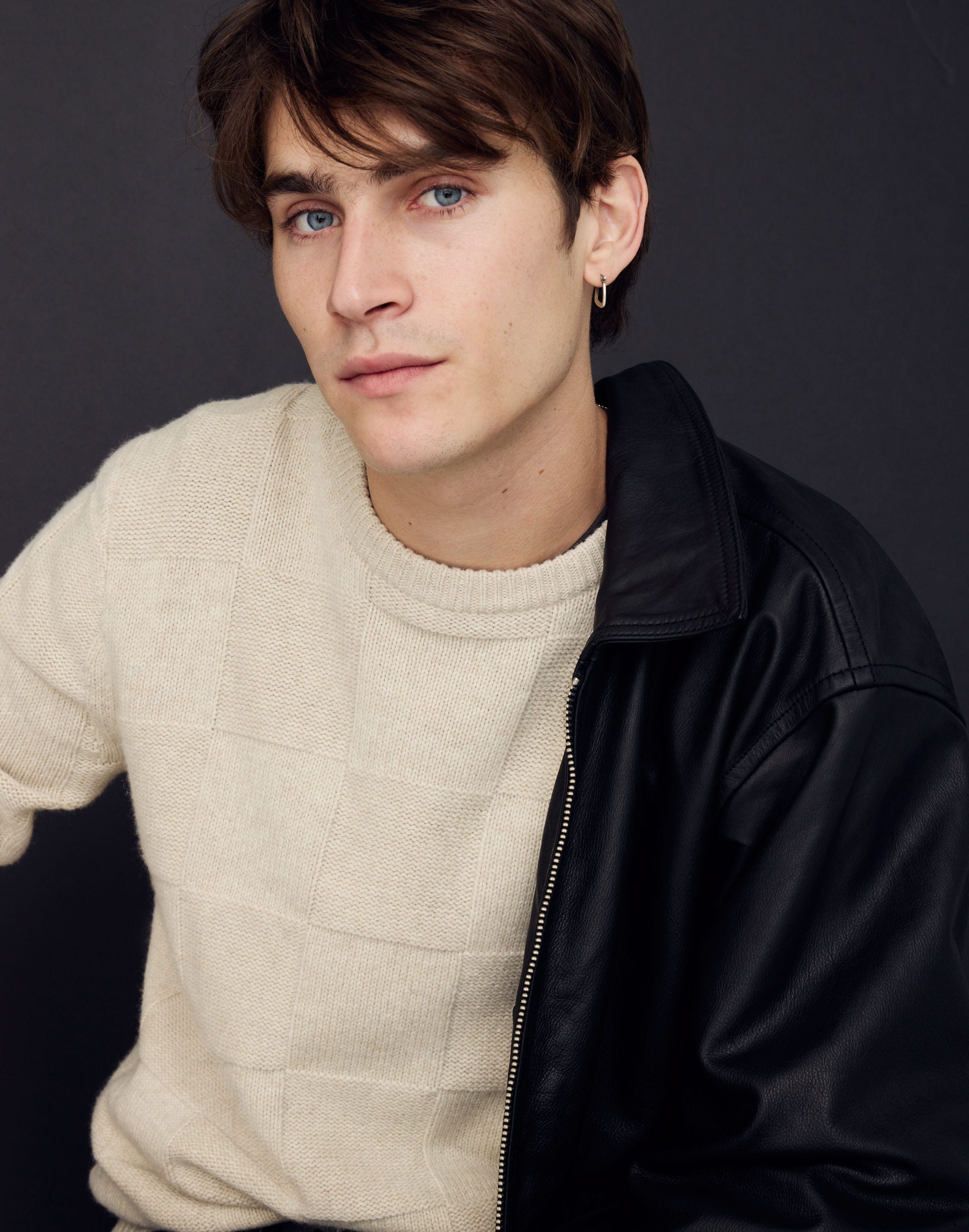 Checkerboard Sweater