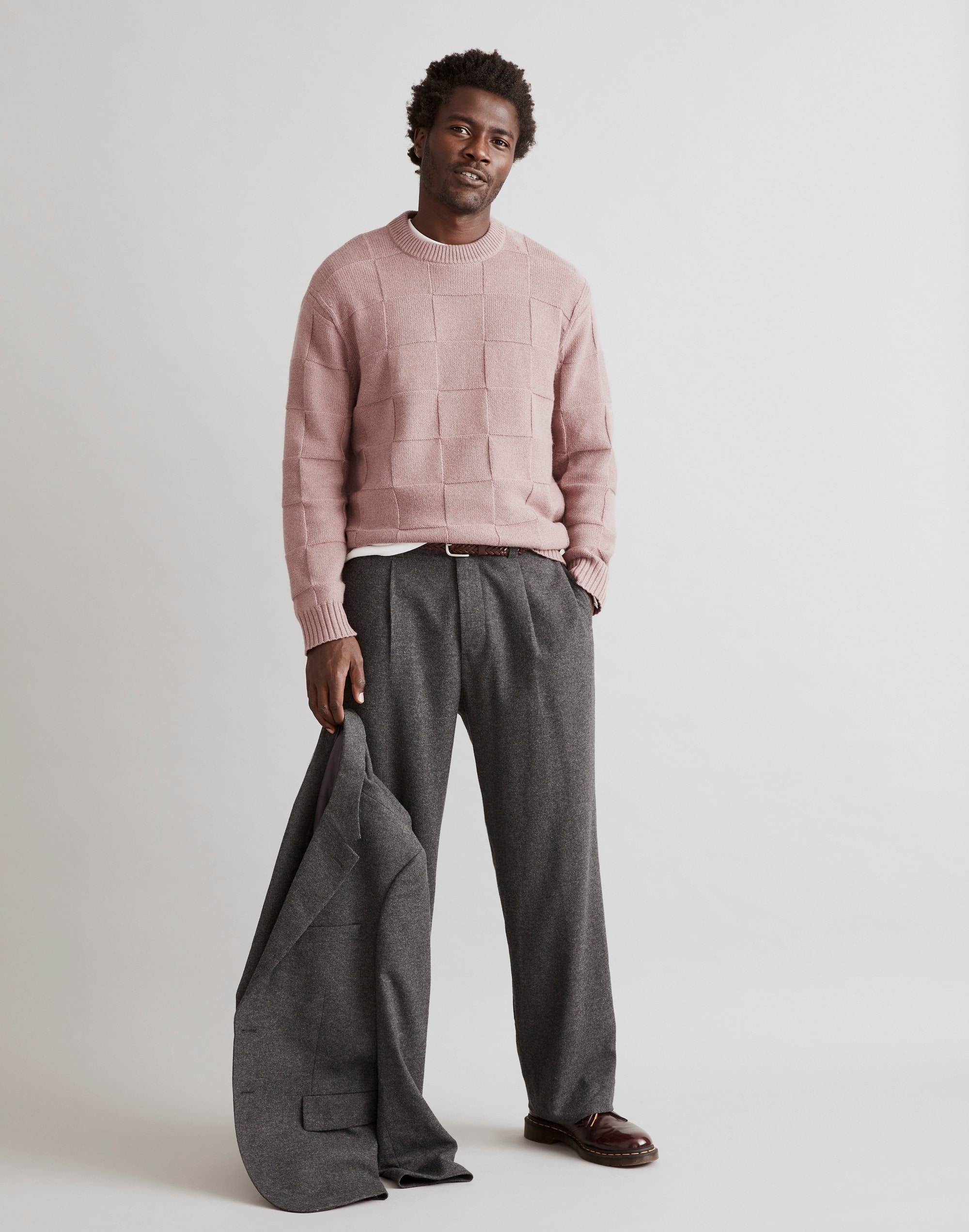 Checkerboard Sweater