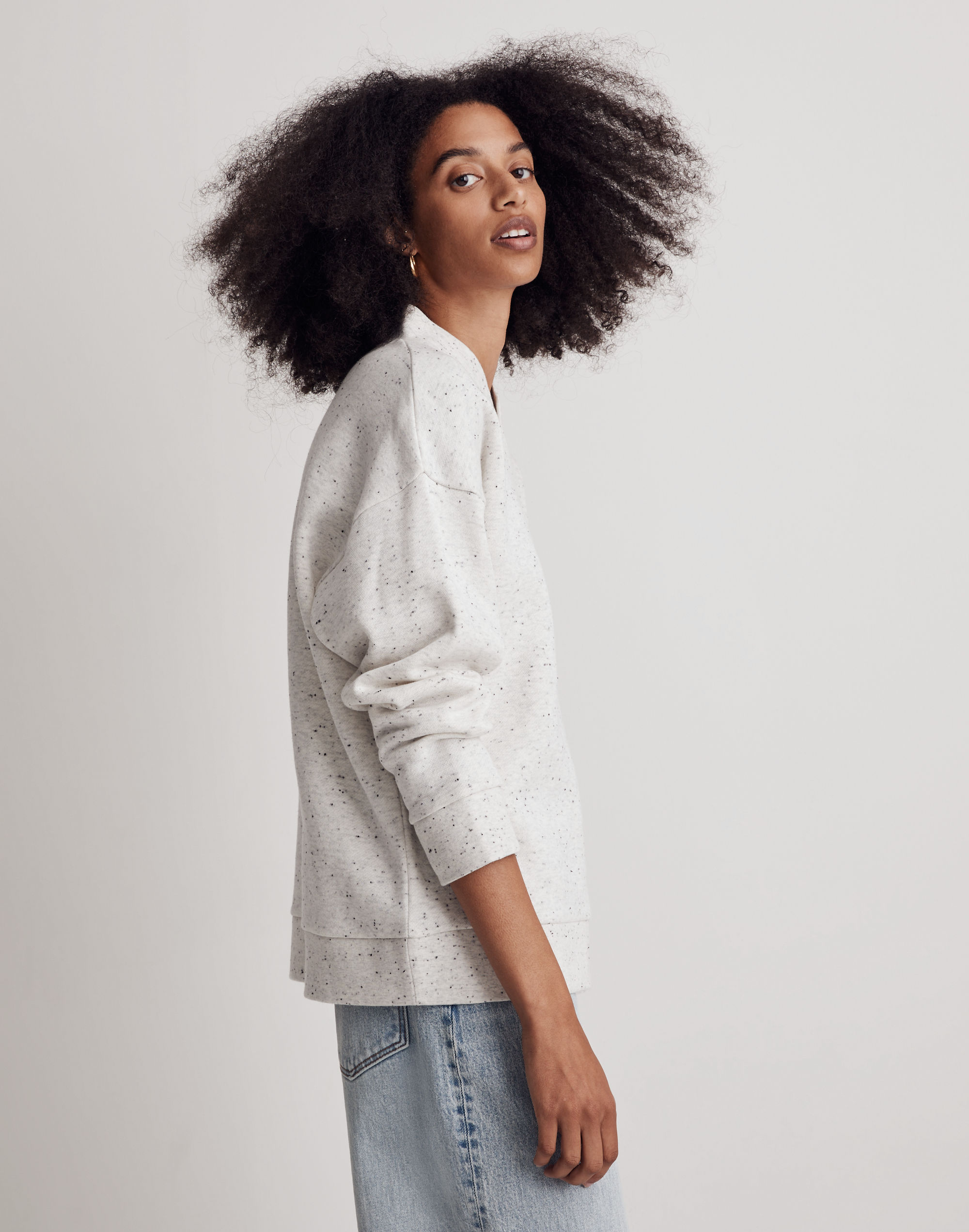 MWL Betterterry V-Neck Sweatshirt