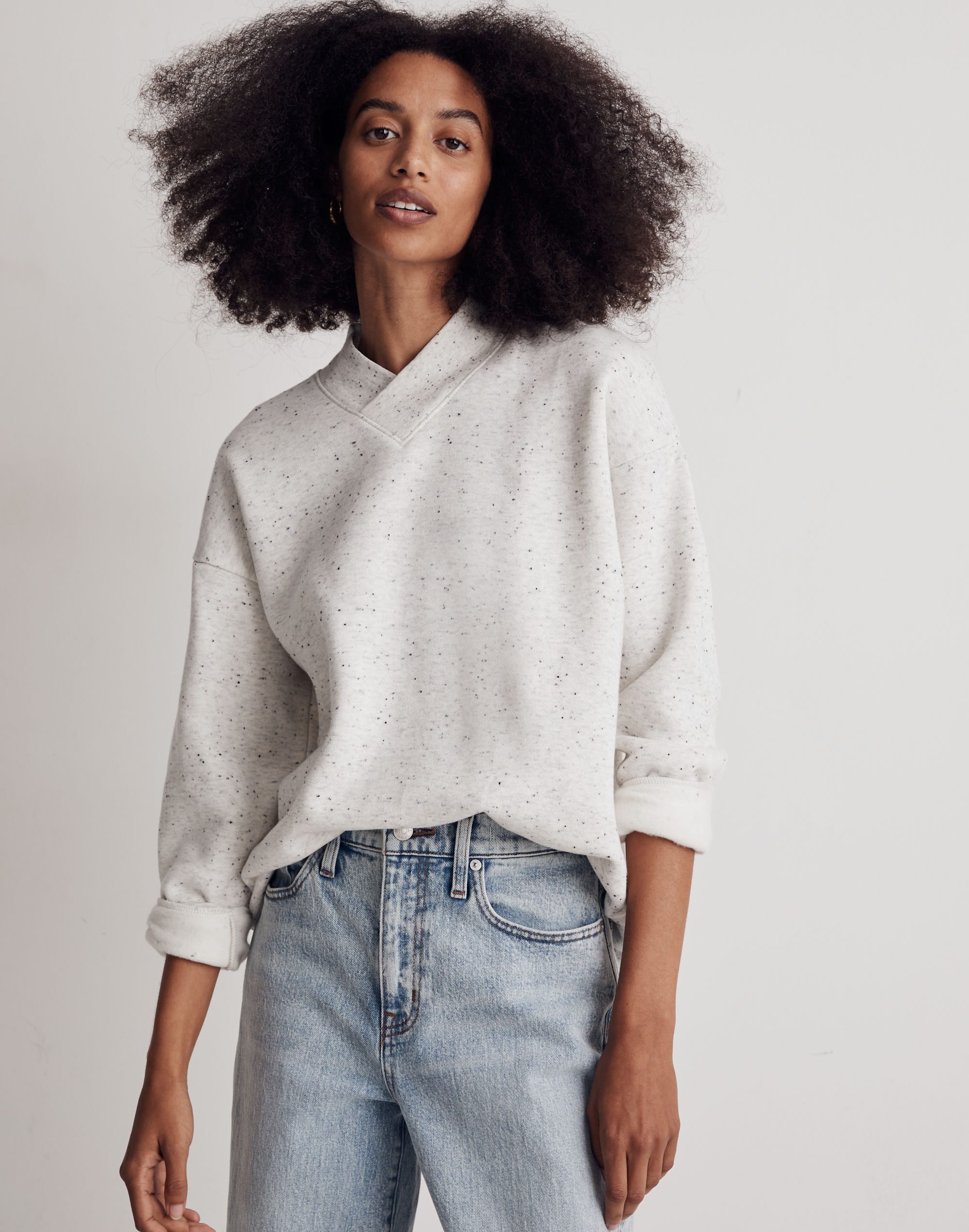 MWL Betterterry V-Neck Sweatshirt