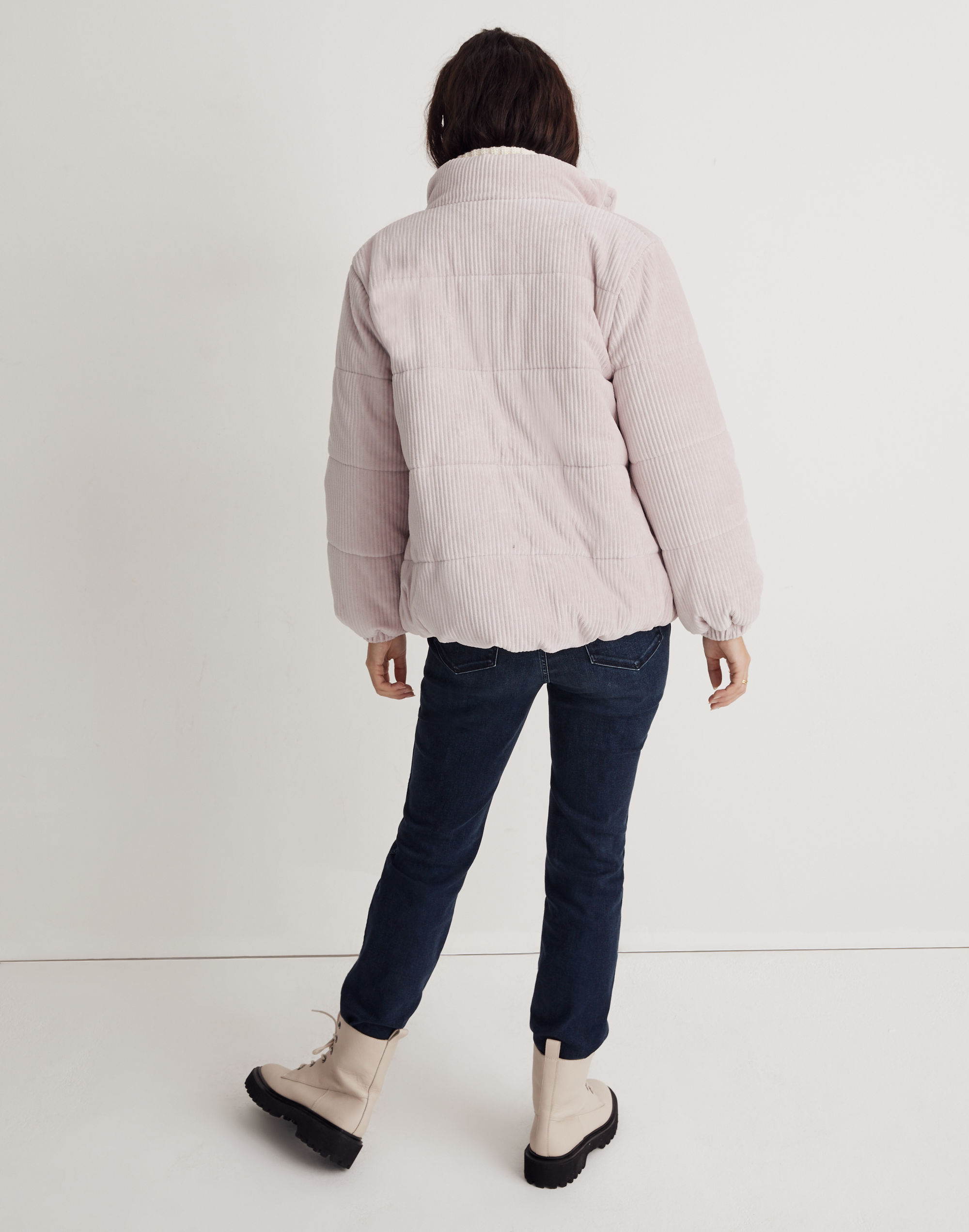 Wyman Quilted Corduroy Puffer Jacket