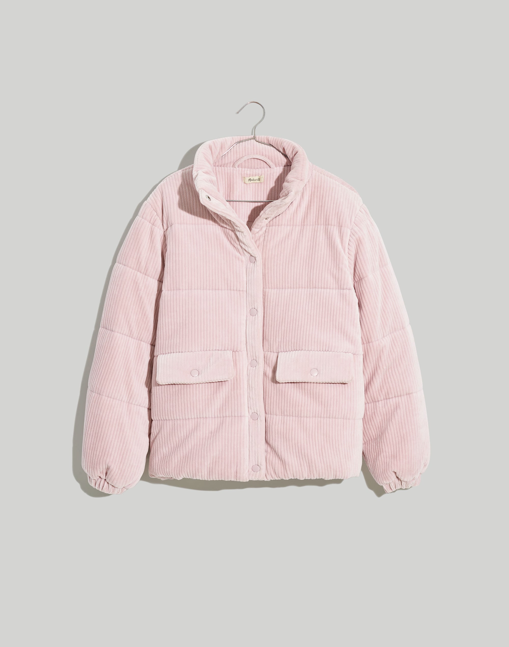 Wyman Quilted Corduroy Puffer Jacket
