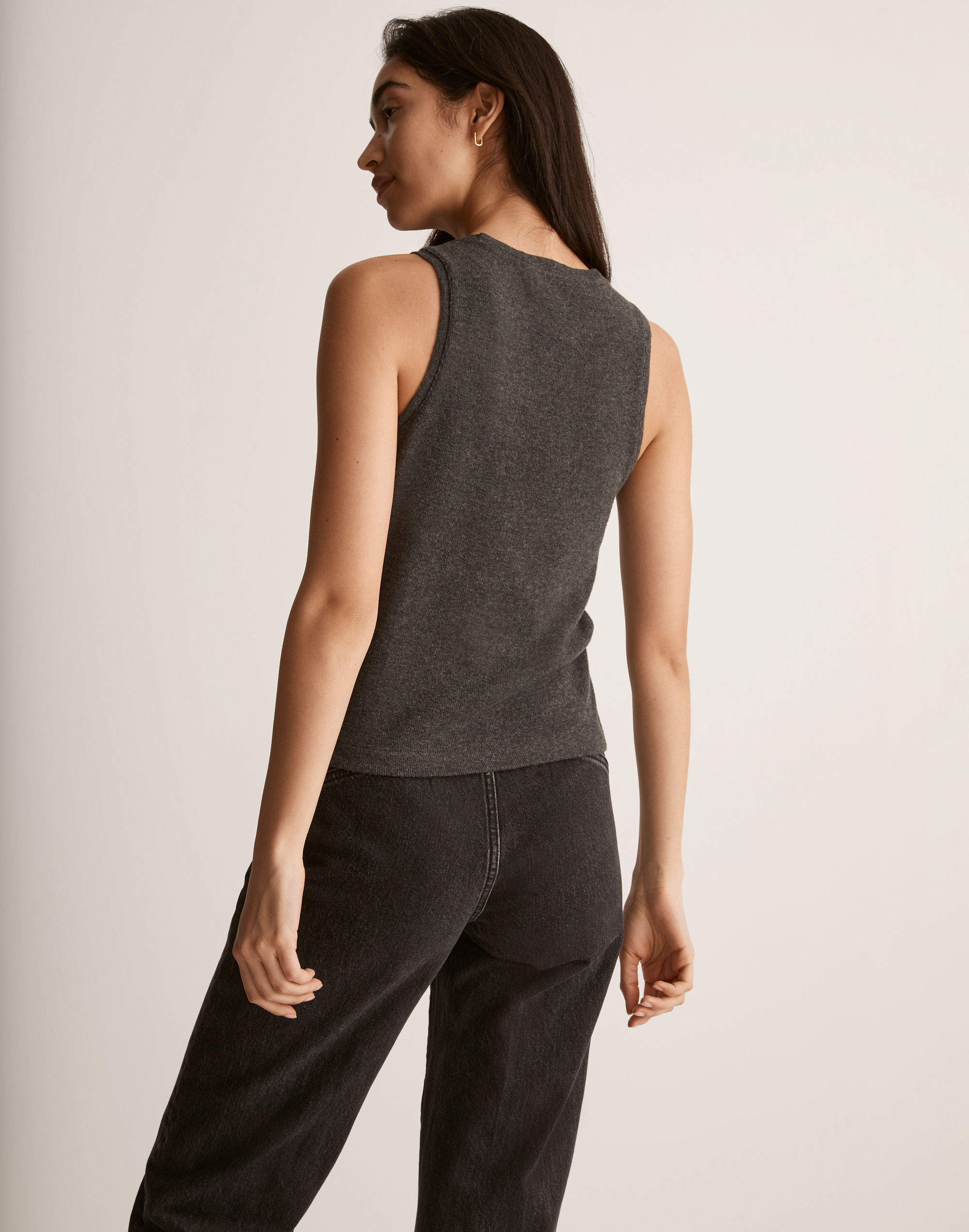 Ribbed Sleeveless Tank