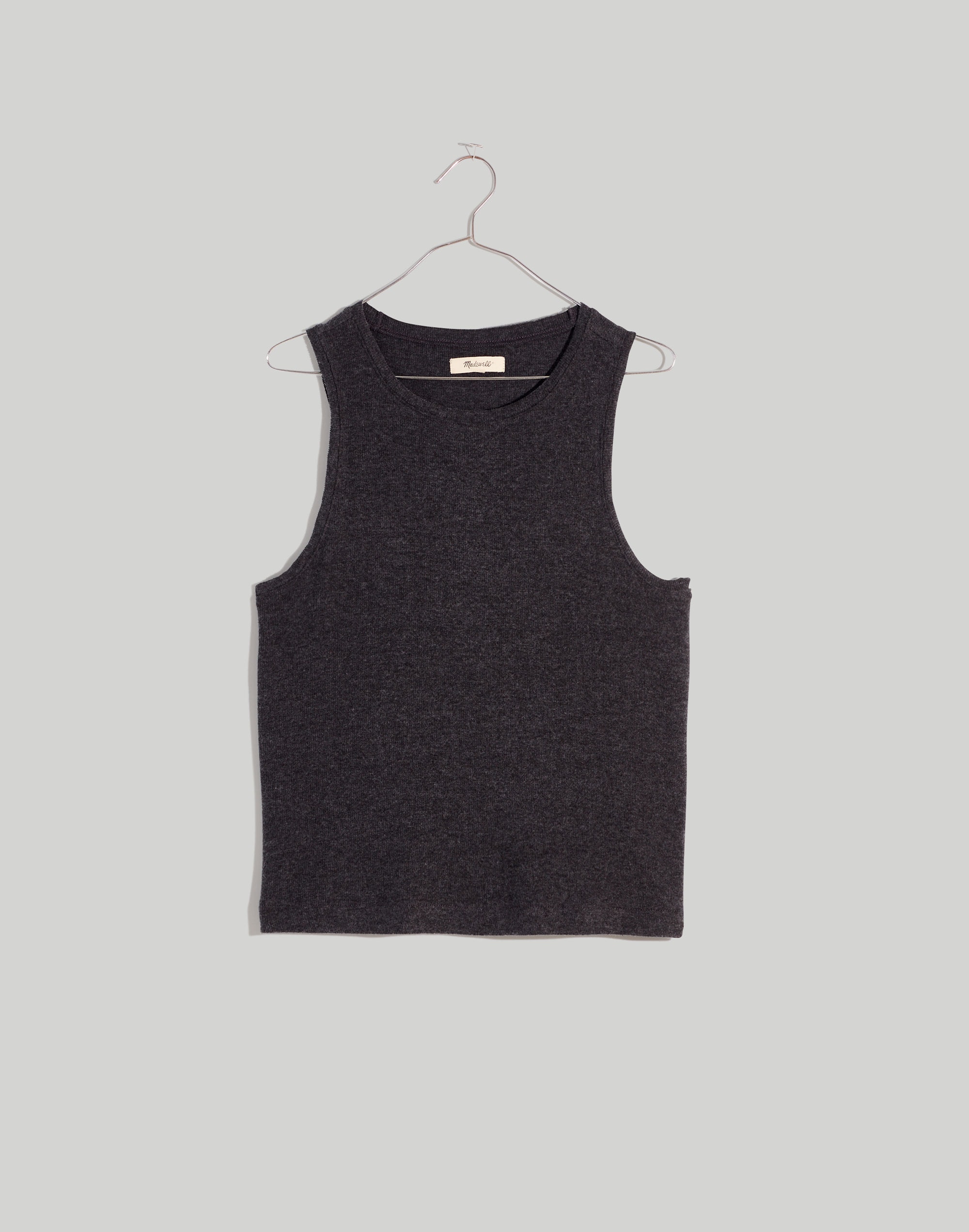 Ribbed Sleeveless Tank