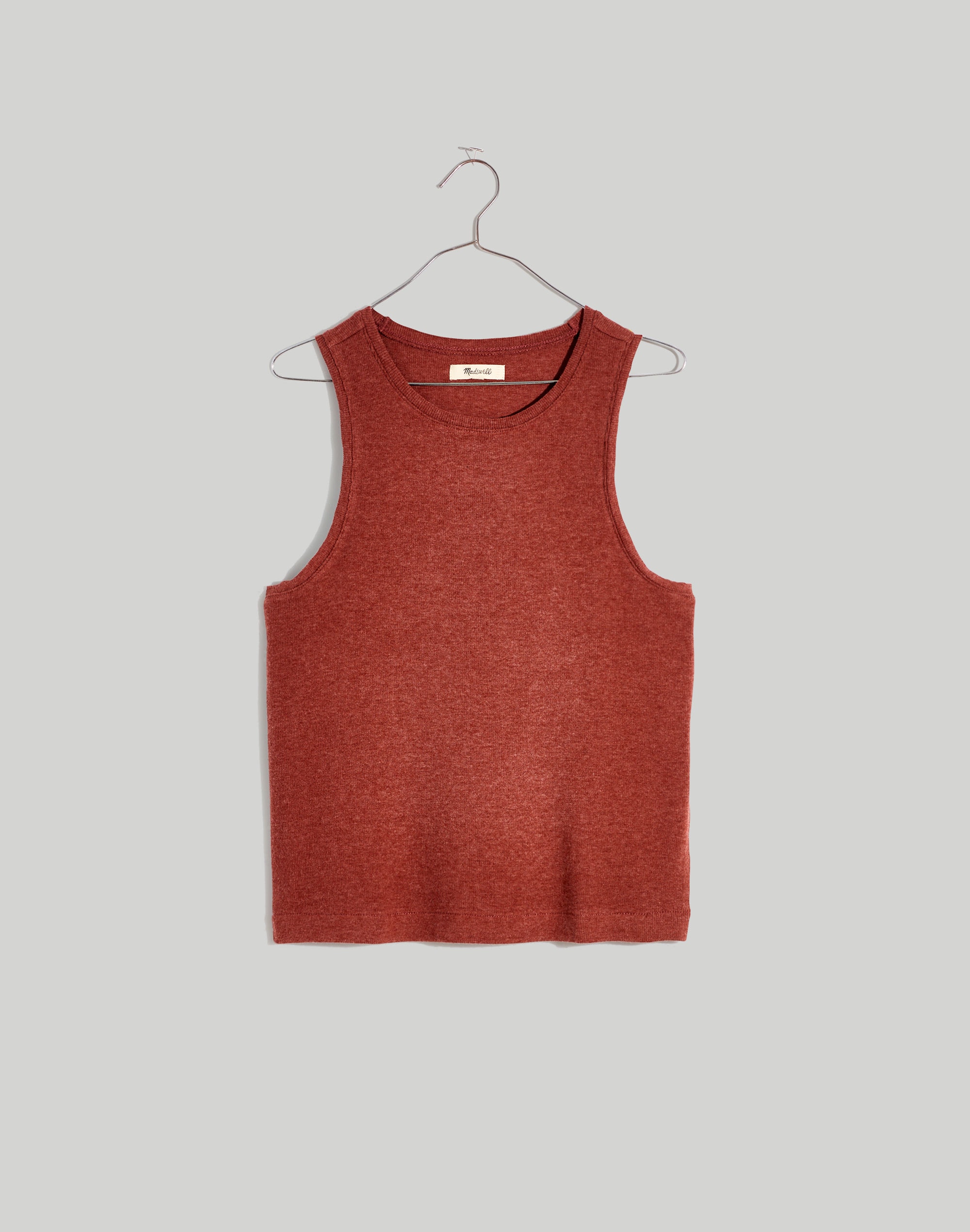 Ribbed Sleeveless Tank