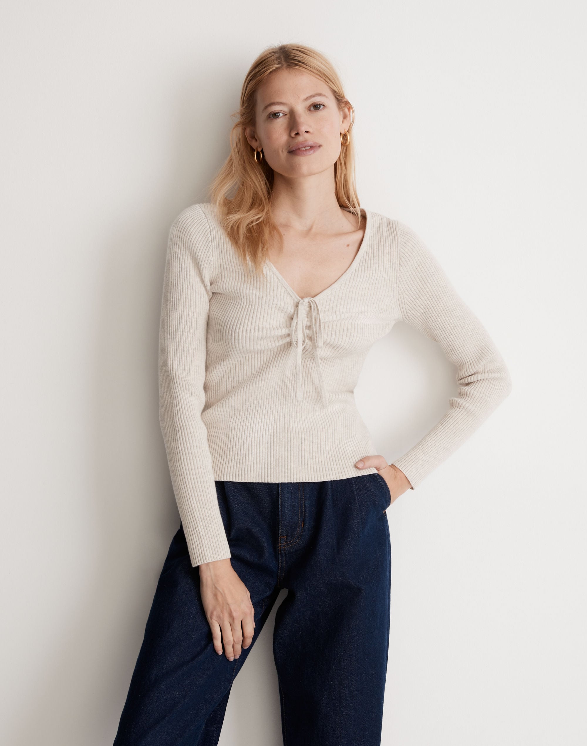 Riverbend Cinched Pullover Sweater