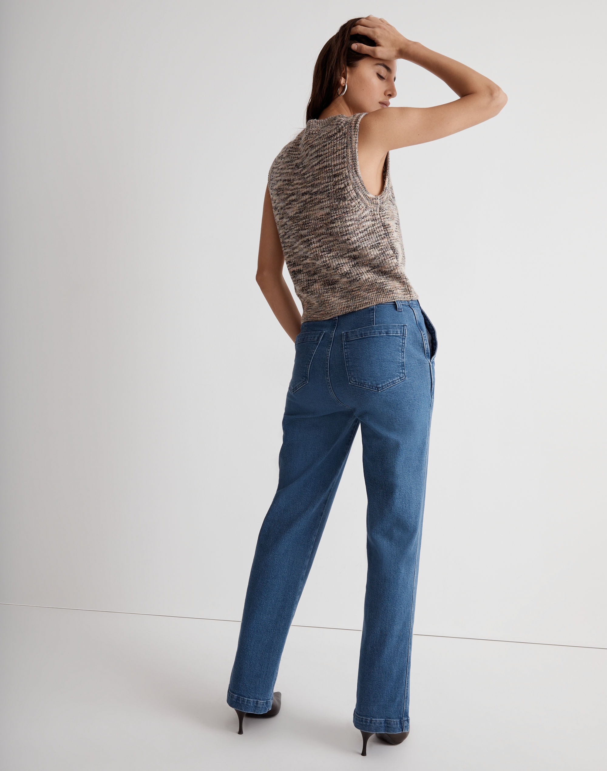 Space-Dyed Boulier Sweater Vest