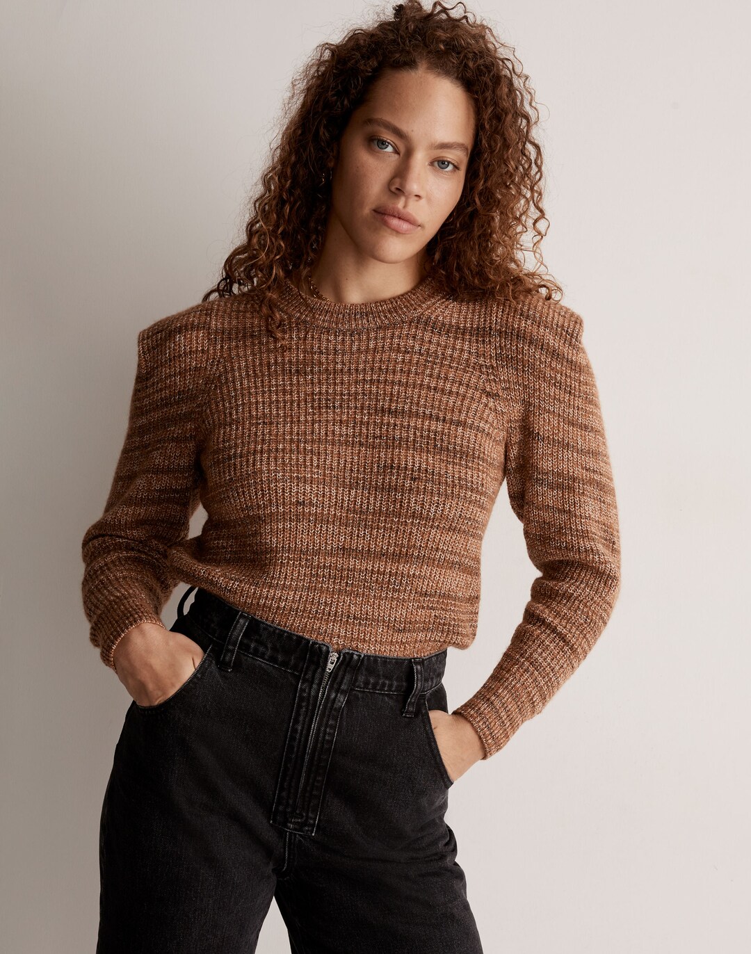 Space-Dyed Prentiss Pullover Sweater