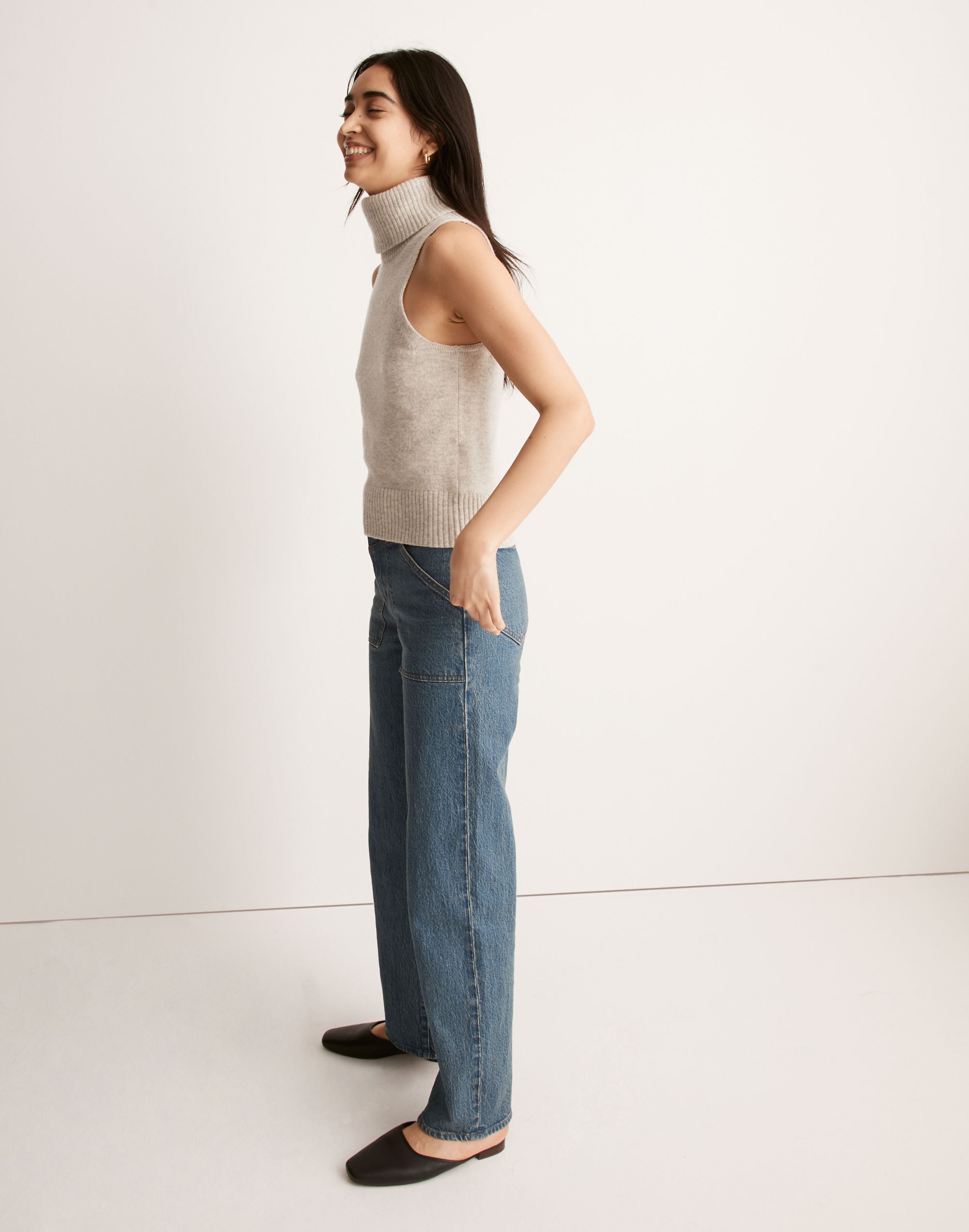 Hallowell Turtleneck Sweater Tank