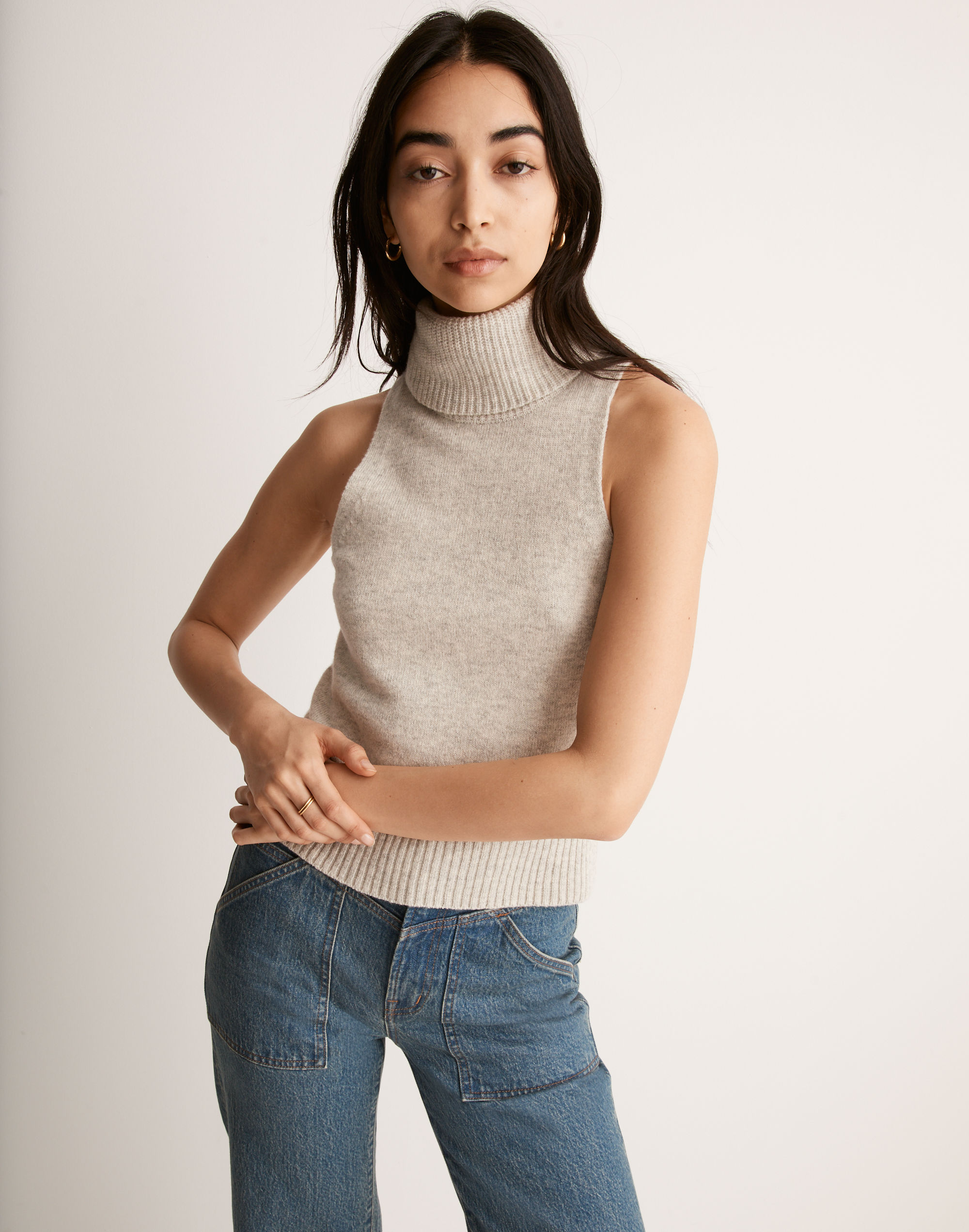 Hallowell Turtleneck Sweater Tank