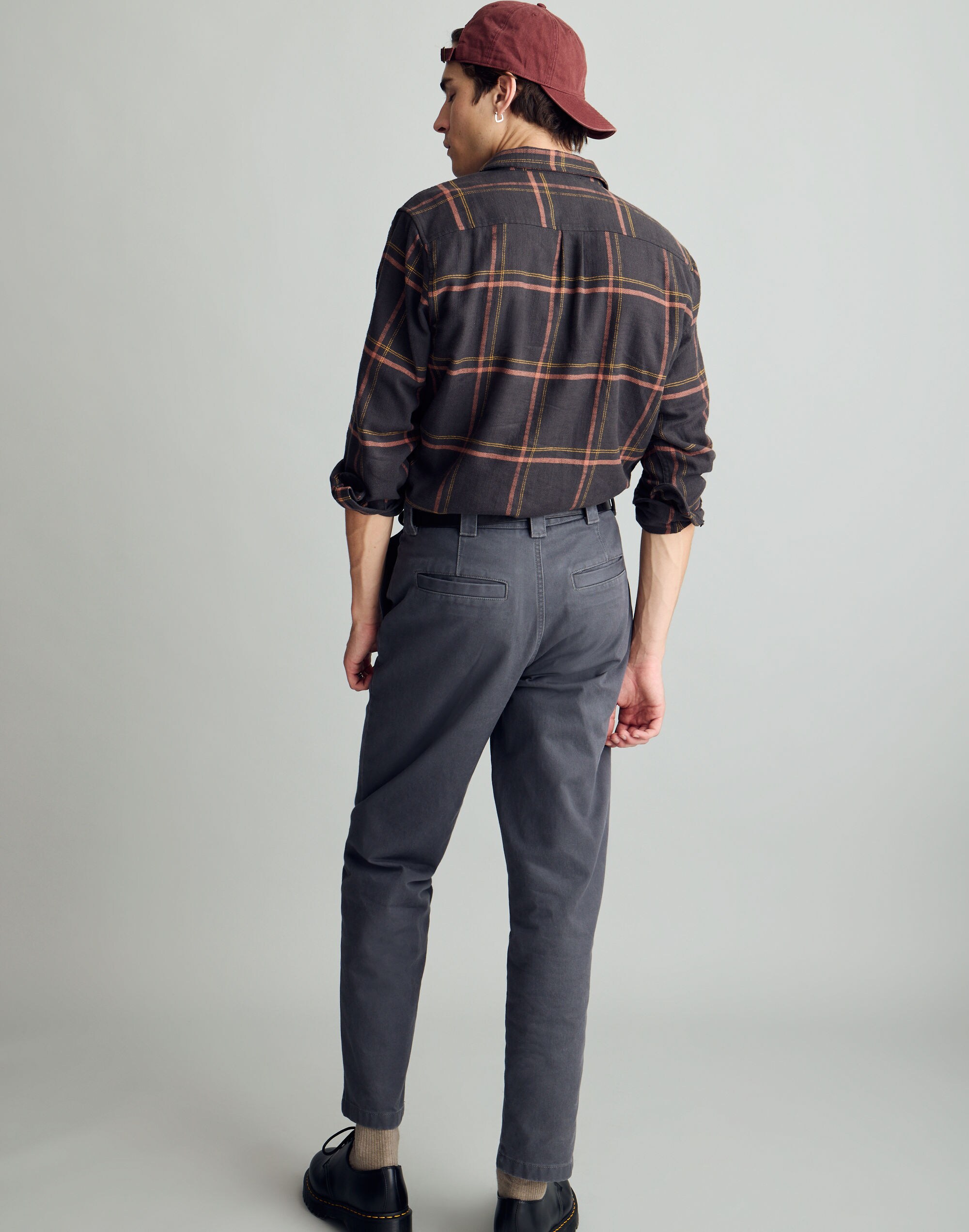 Slub Flannel Perfect Long-Sleeve Shirt