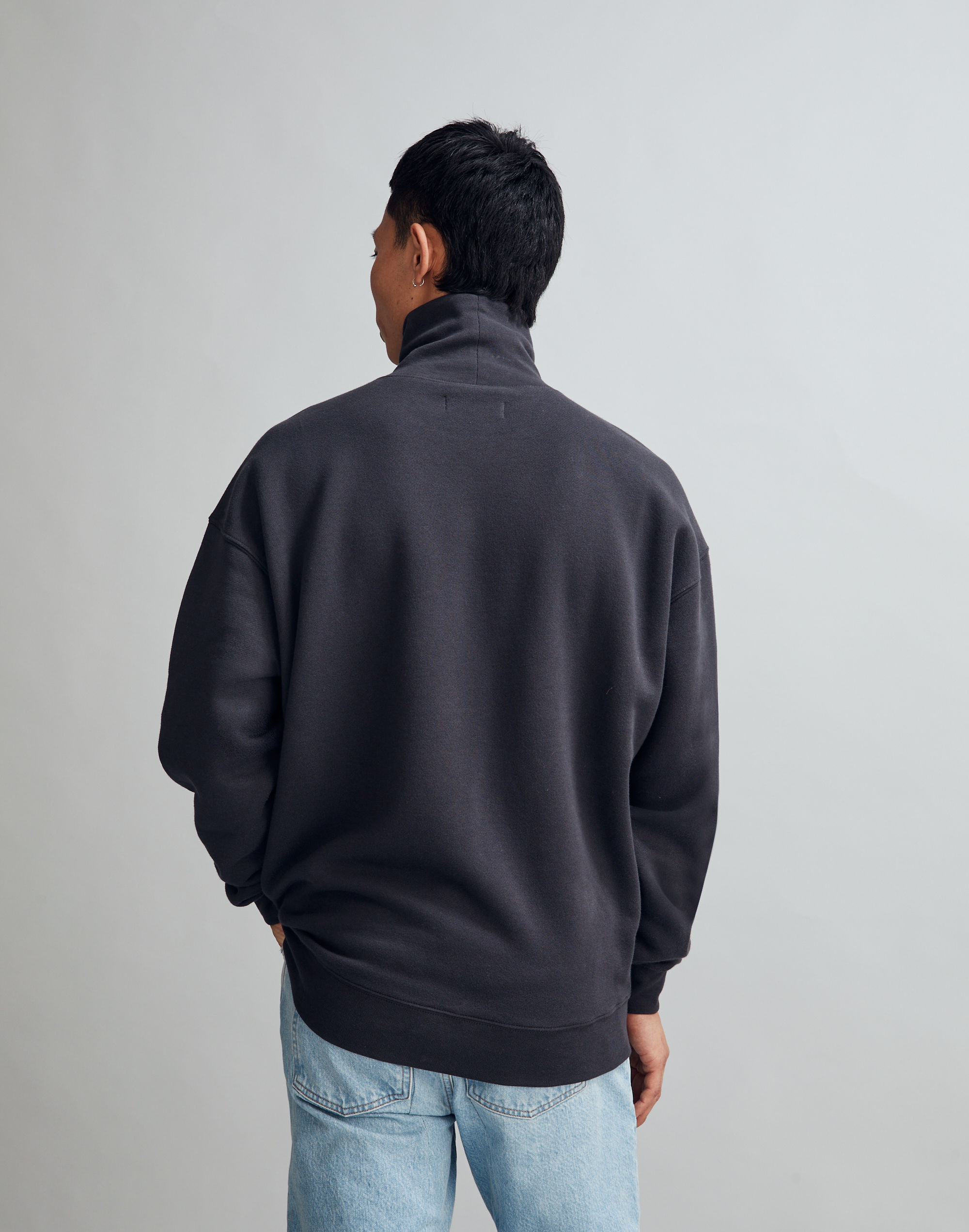 Relaxed Turtleneck Sweatshirt