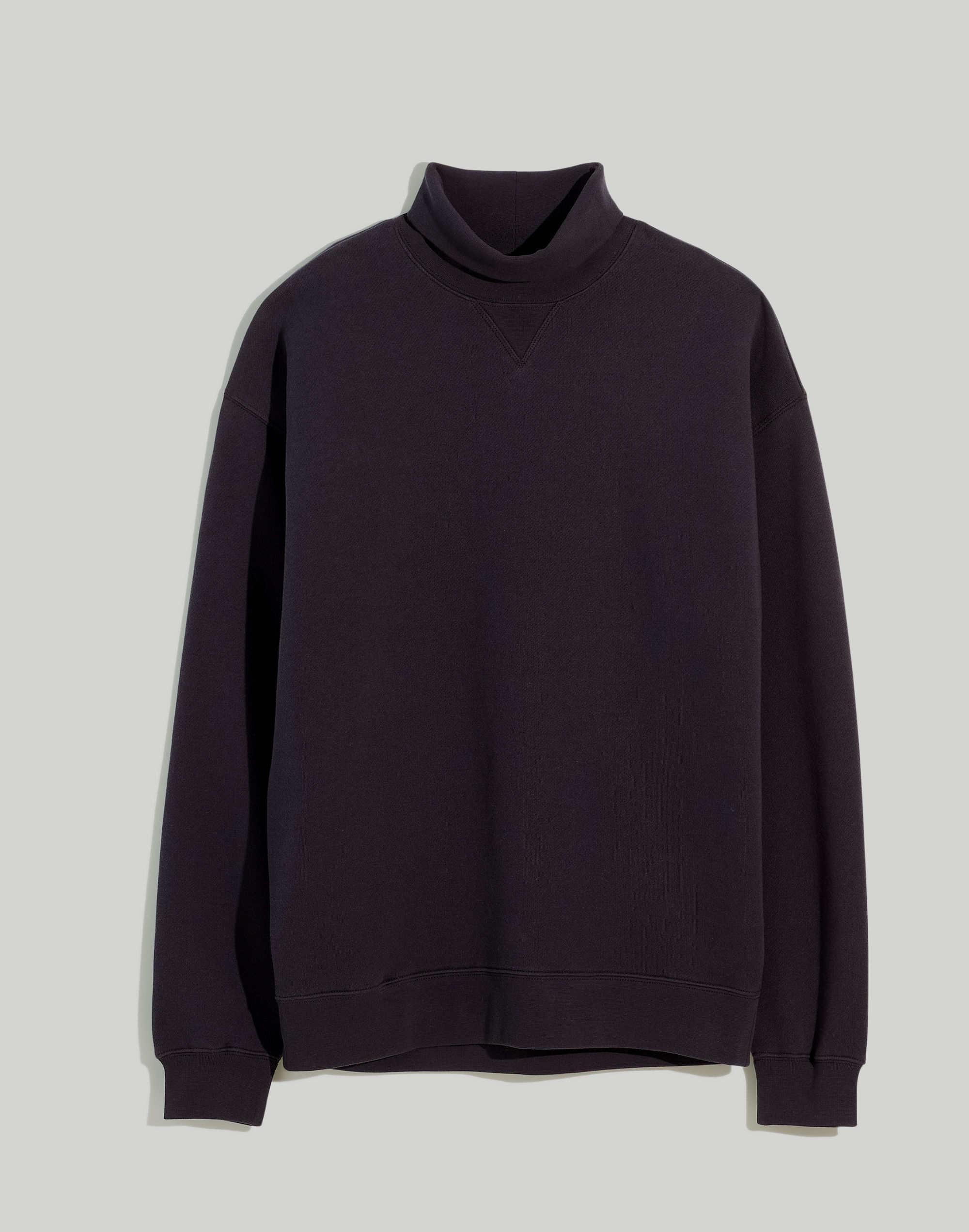 Relaxed Turtleneck Sweatshirt