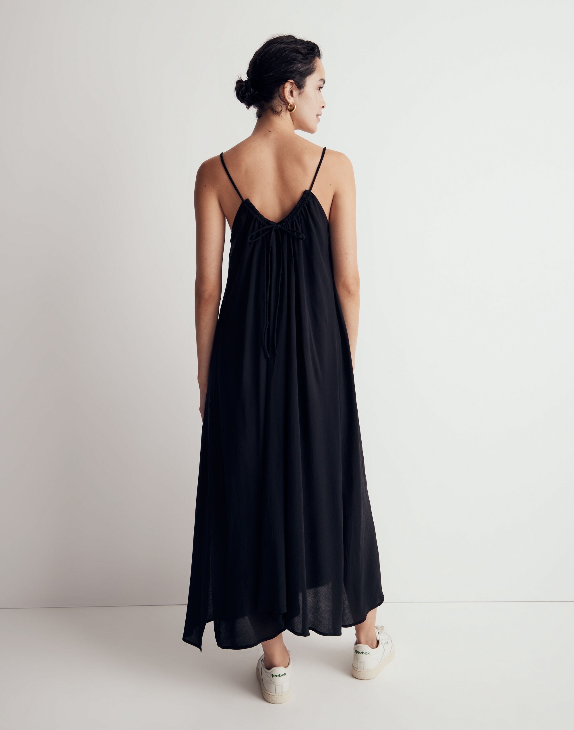 Spaghetti-Strap Cover-Up Maxi Dress