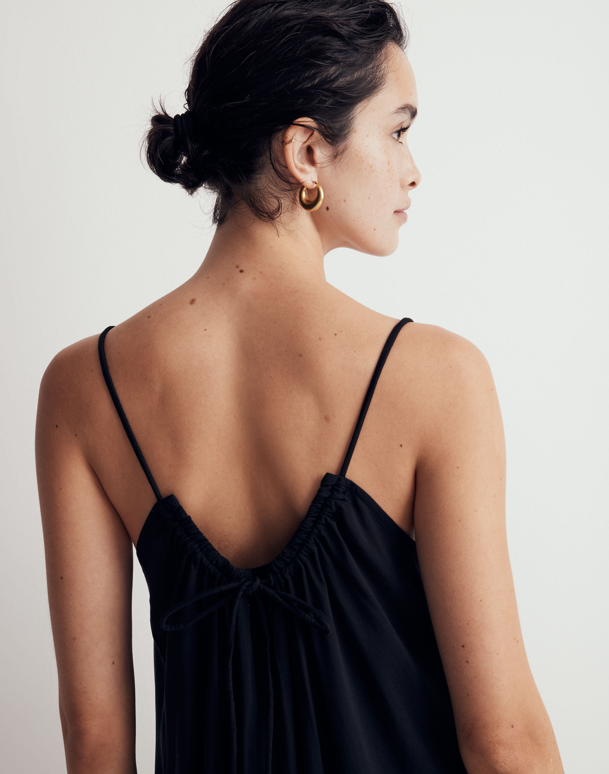 Spaghetti-Strap Cover-Up Maxi Dress