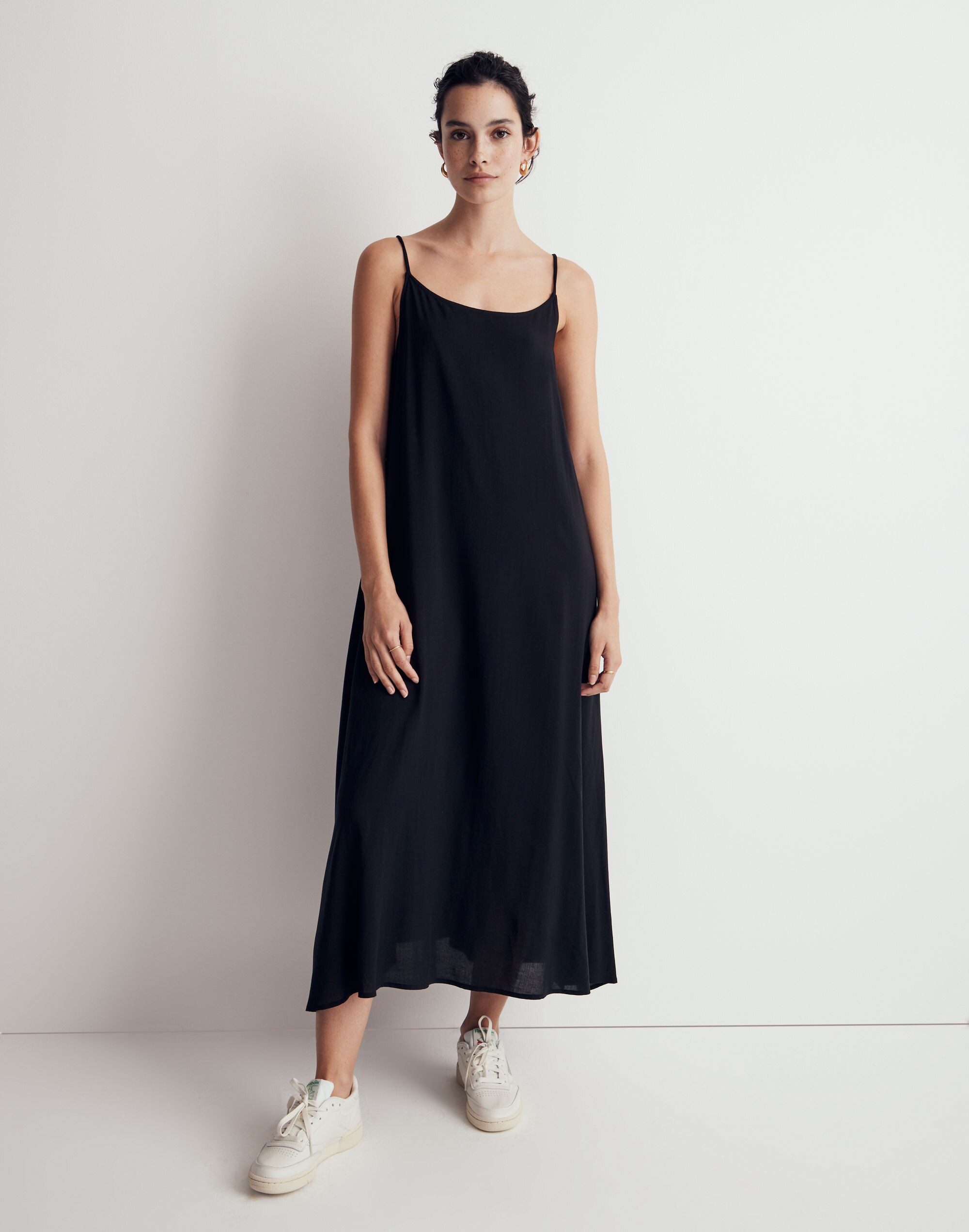 Spaghetti-Strap Cover-Up Maxi Dress