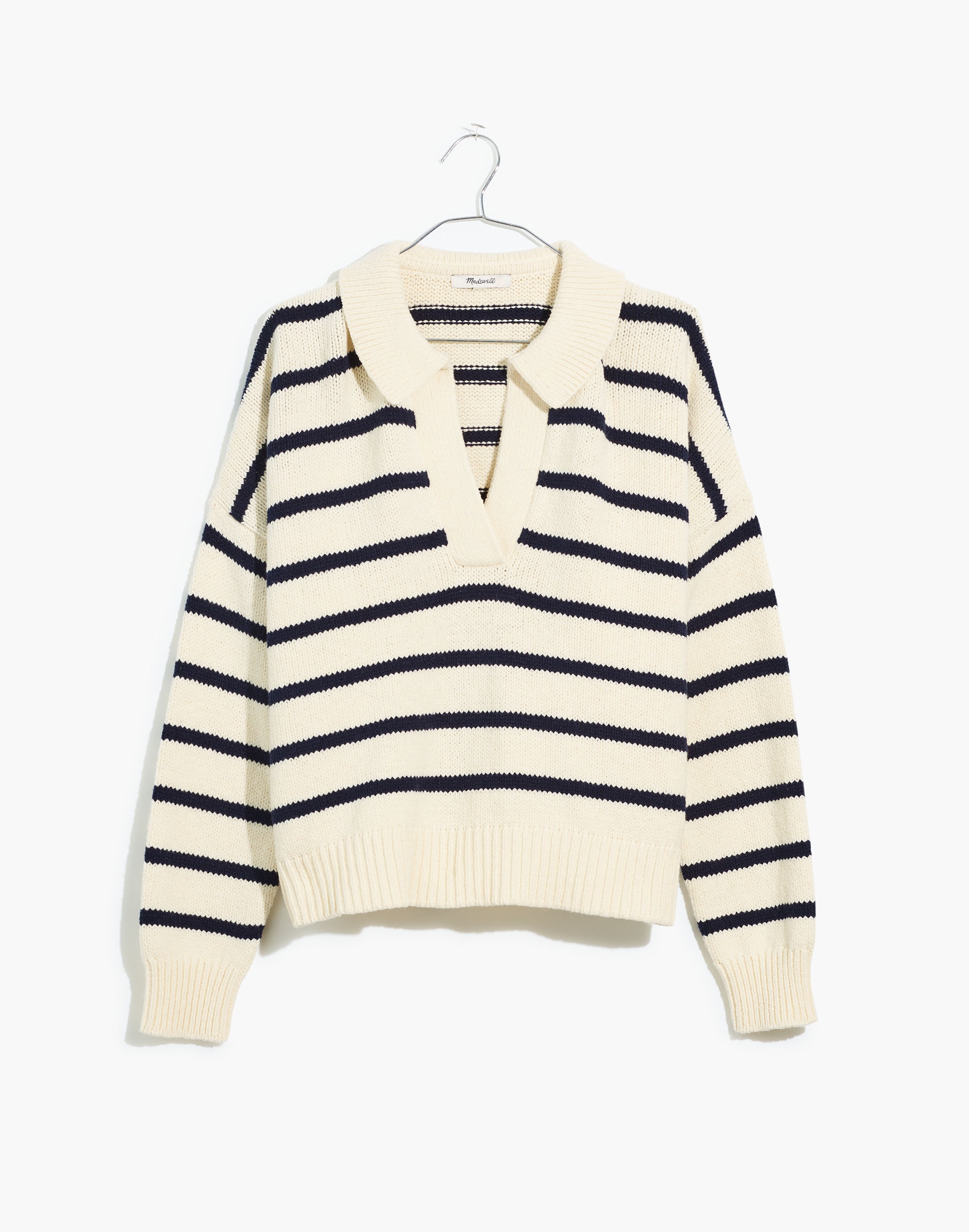 Dedham Polo Sweater in Stripe