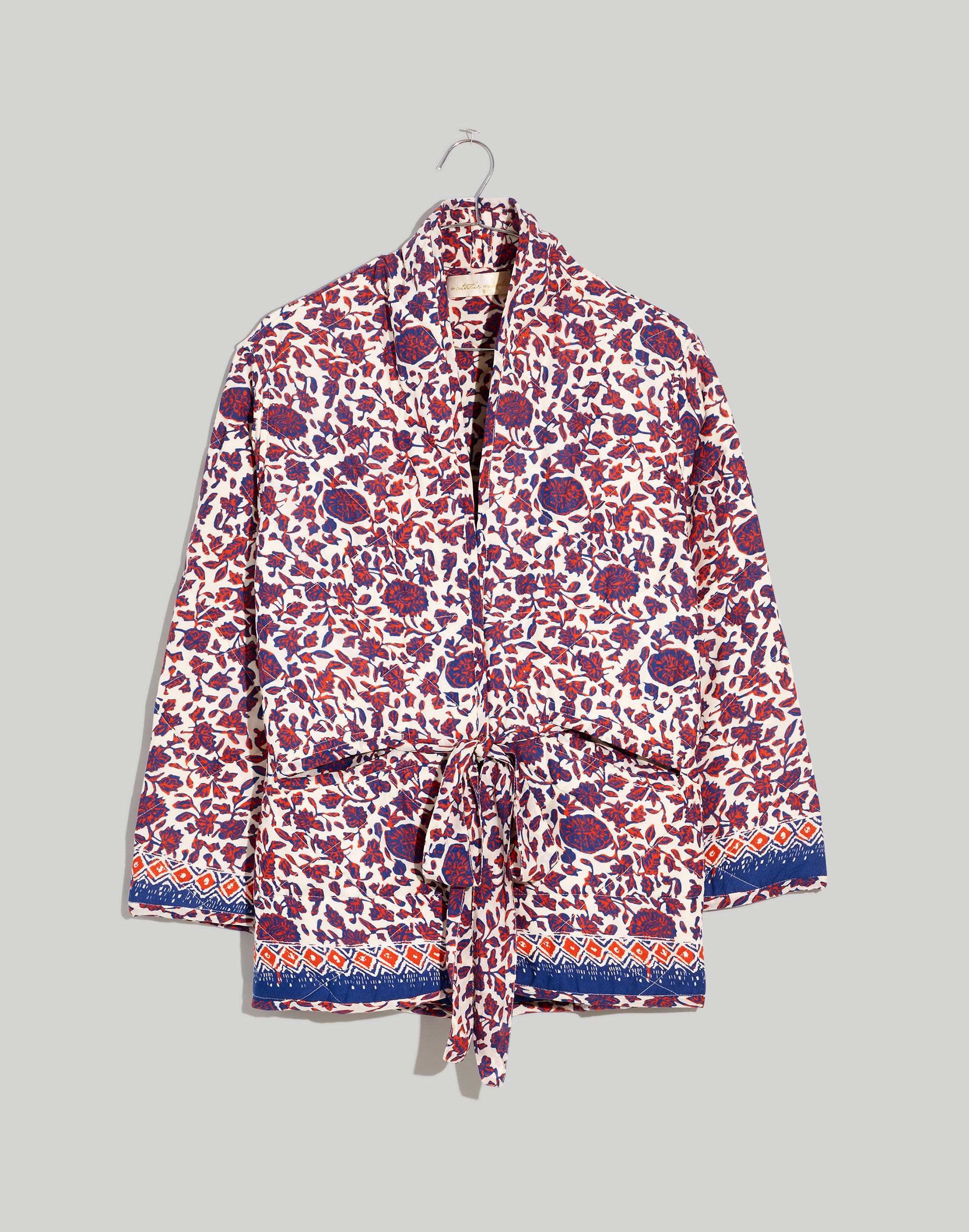 Natalie Martin Quilted Nina Jacket in Bloom Print