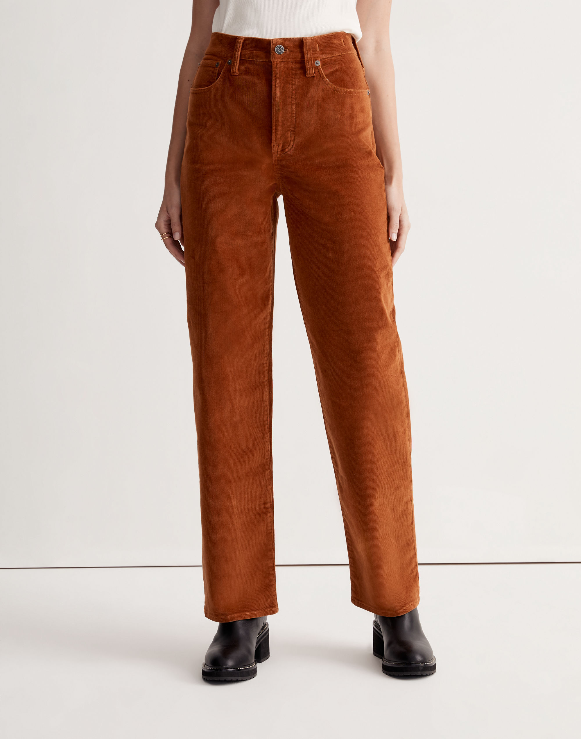 The Perfect Vintage Wide-Leg Pant: Corduroy Edition