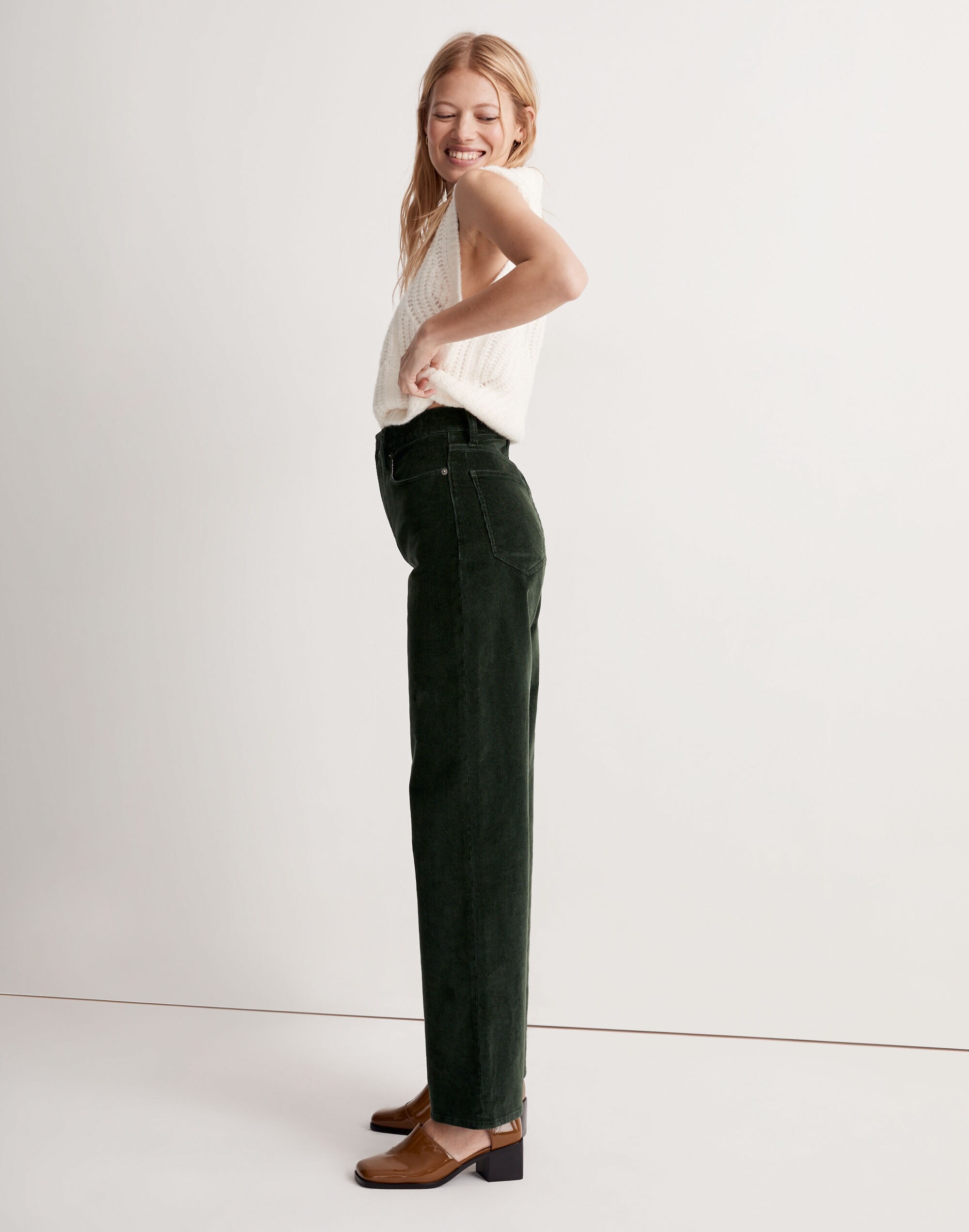 The Perfect Vintage Wide-Leg Pant: Corduroy Edition