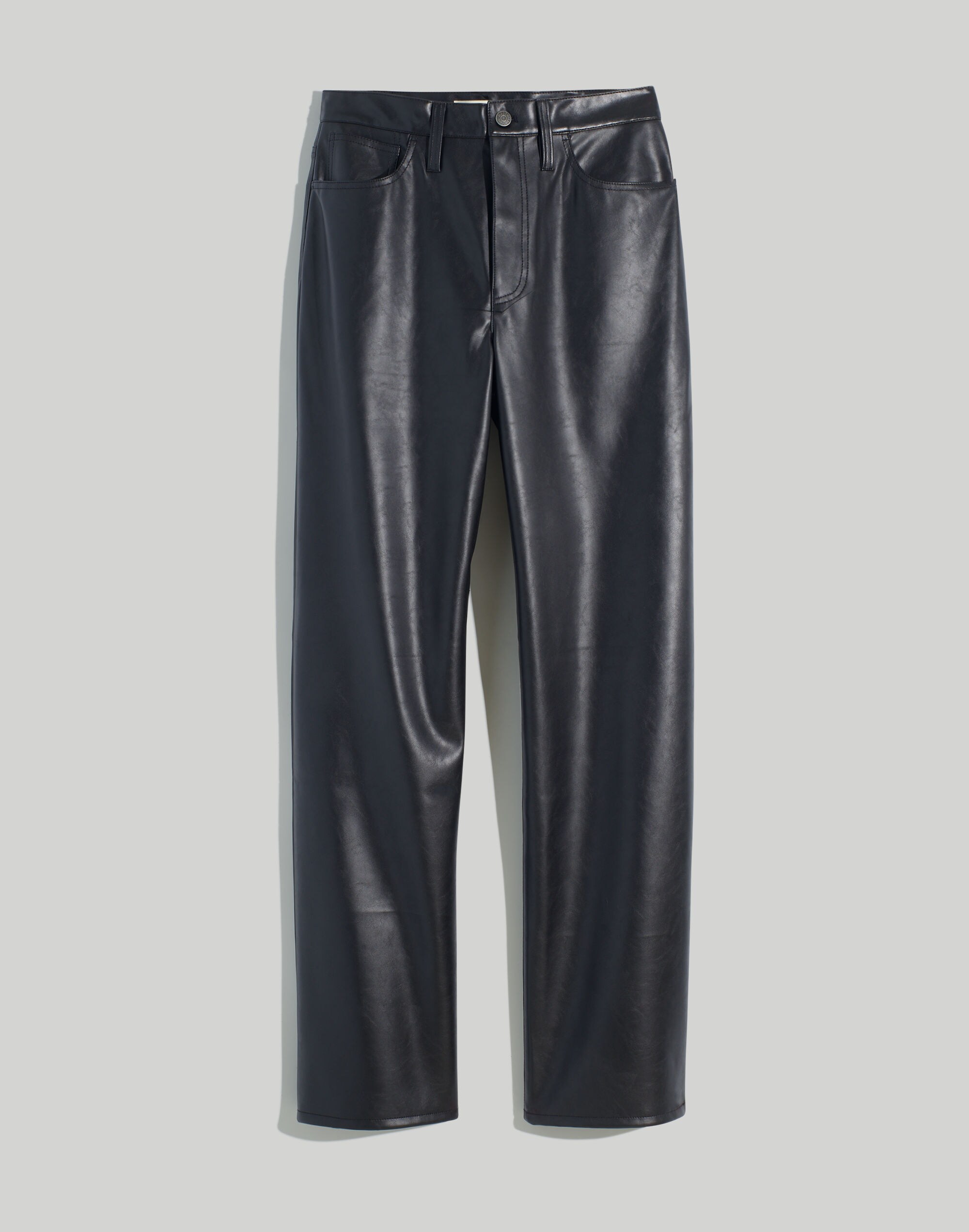 The Perfect Vintage Wide-Leg Pant: Faux Leather Edition